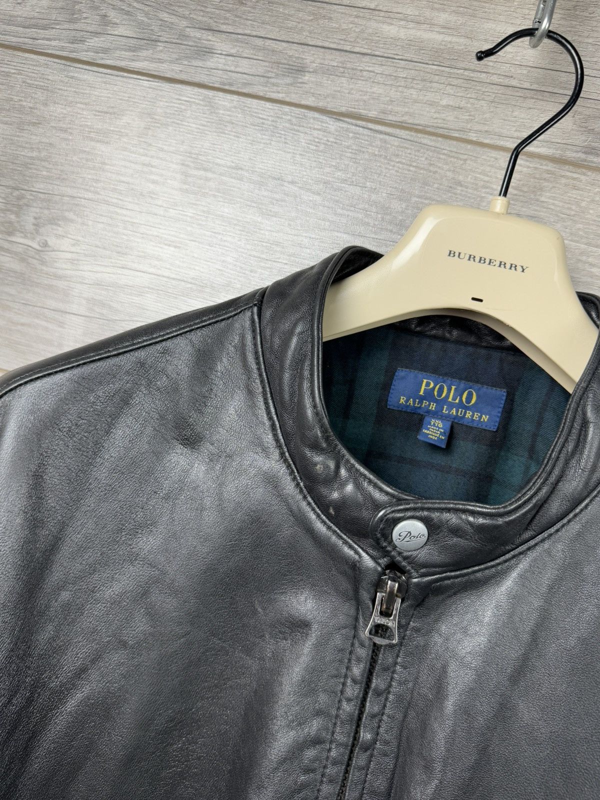 Polo Ralph Lauren Polo Ralph Lauren Leather Racer Moto Biker Jacket Size XXL Size US XXL / EU 58 / 5 - 12 Thumbnail