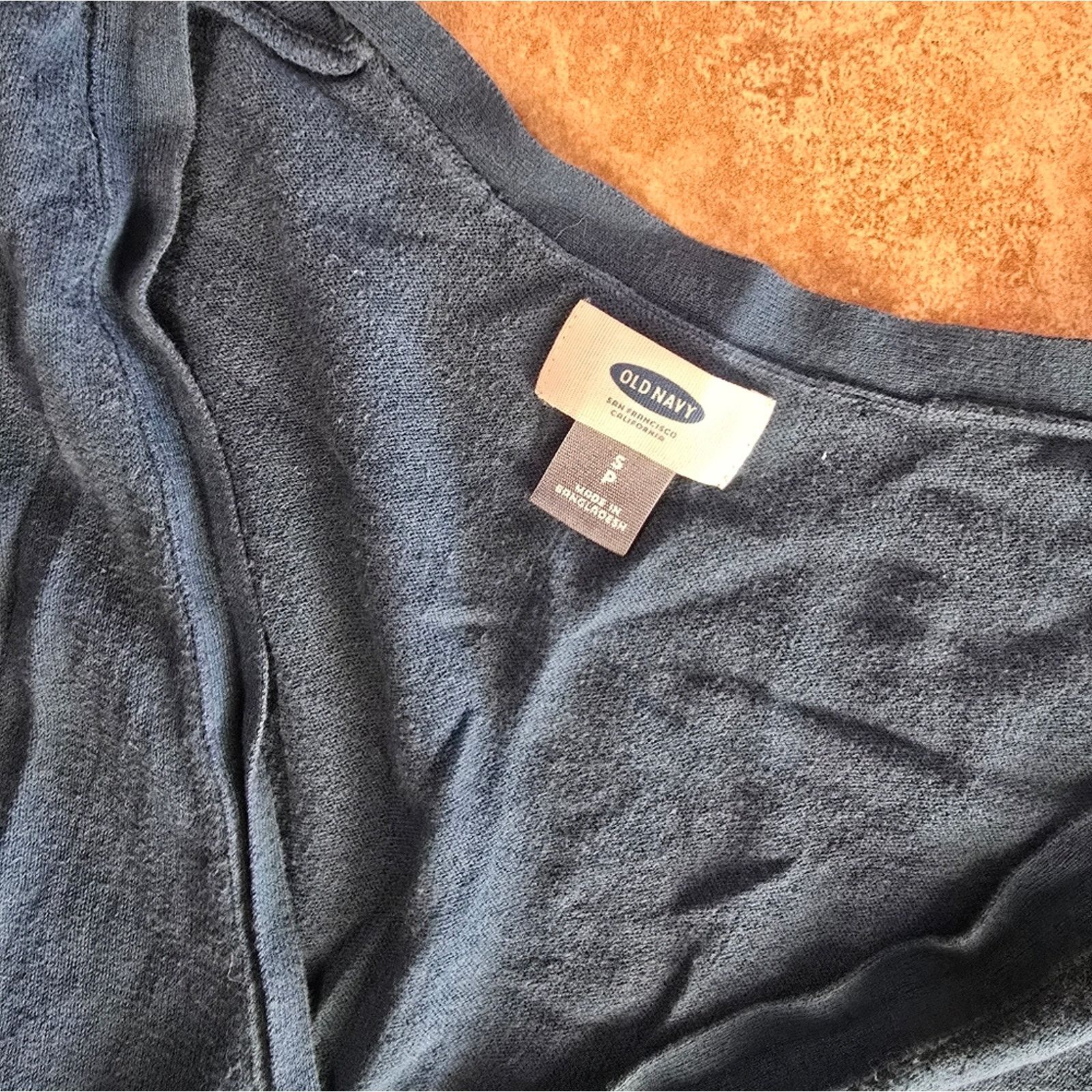 Old Navy Blue Teal | OLD NAVY | Button Down Cardigan Size S / US 4 / IT 40 - 3 Thumbnail