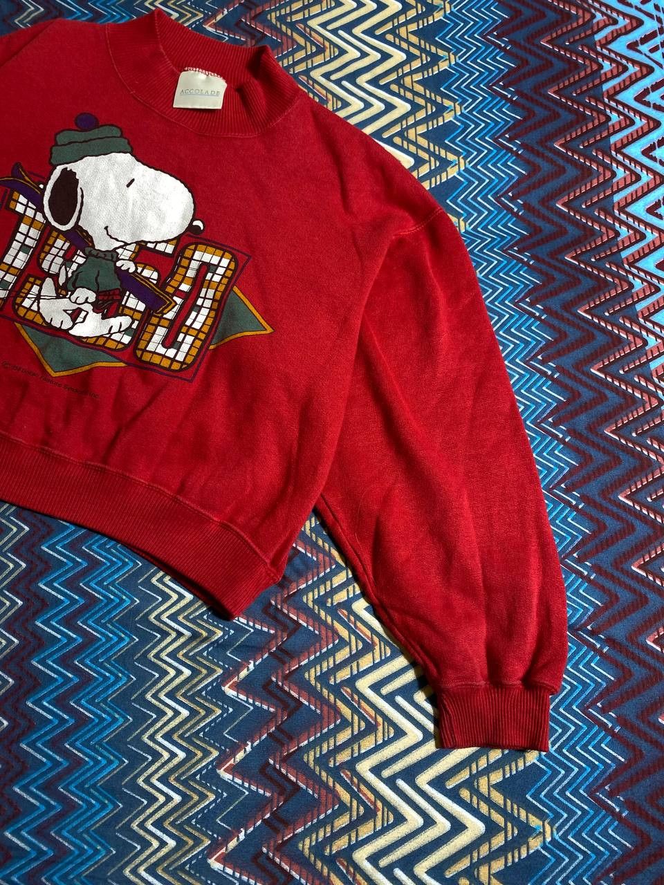 Vintage Y2K streetwear ACCOLADE red Vintage big print Sweaters Size US XS / EU 42 / 0 - 5 Thumbnail