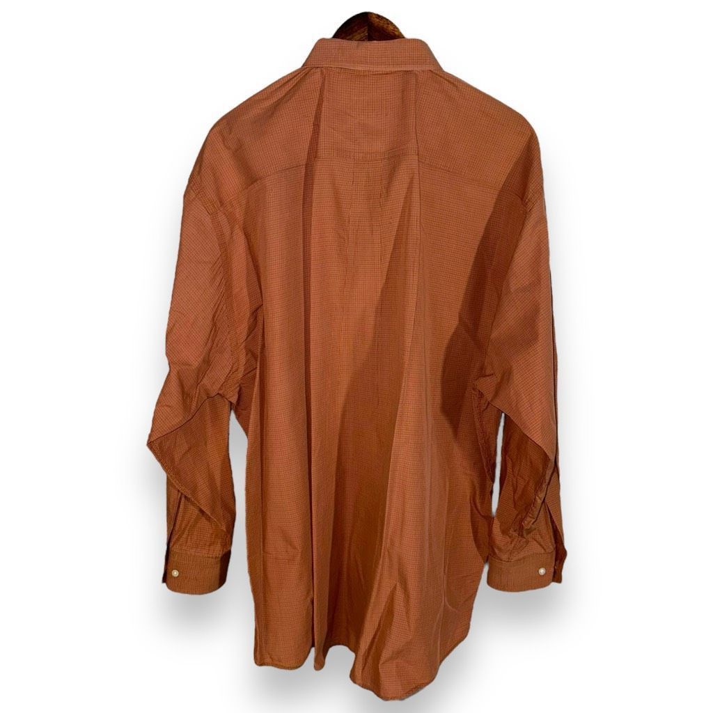 Gitman Bros. Gitman Brothers Orange Made in USA Button Down Shirt XXL Size US XXL / EU 58 / 5 - 9 Thumbnail
