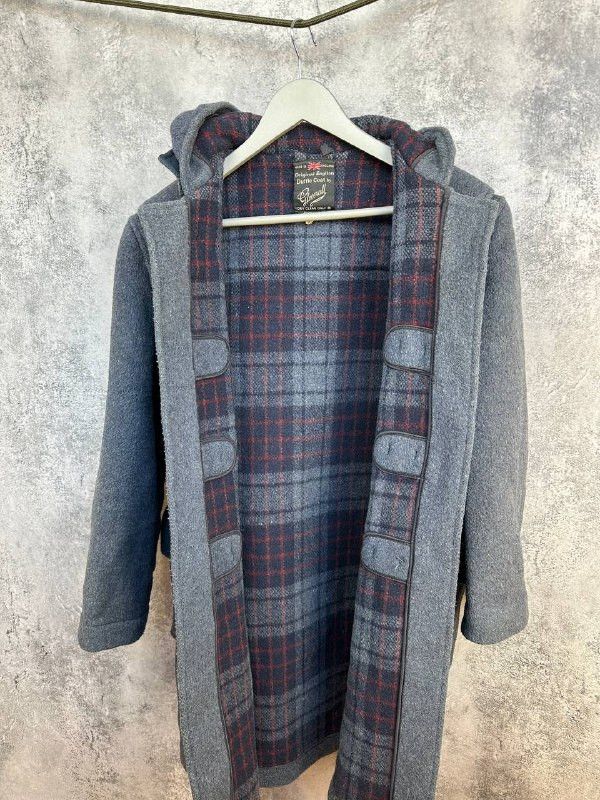 Gloverall Vintage Gloverall English Duffle Coat 3/4 Sleeve Wool Toggle Size US M / EU 48-50 / 2 - 2 Thumbnail