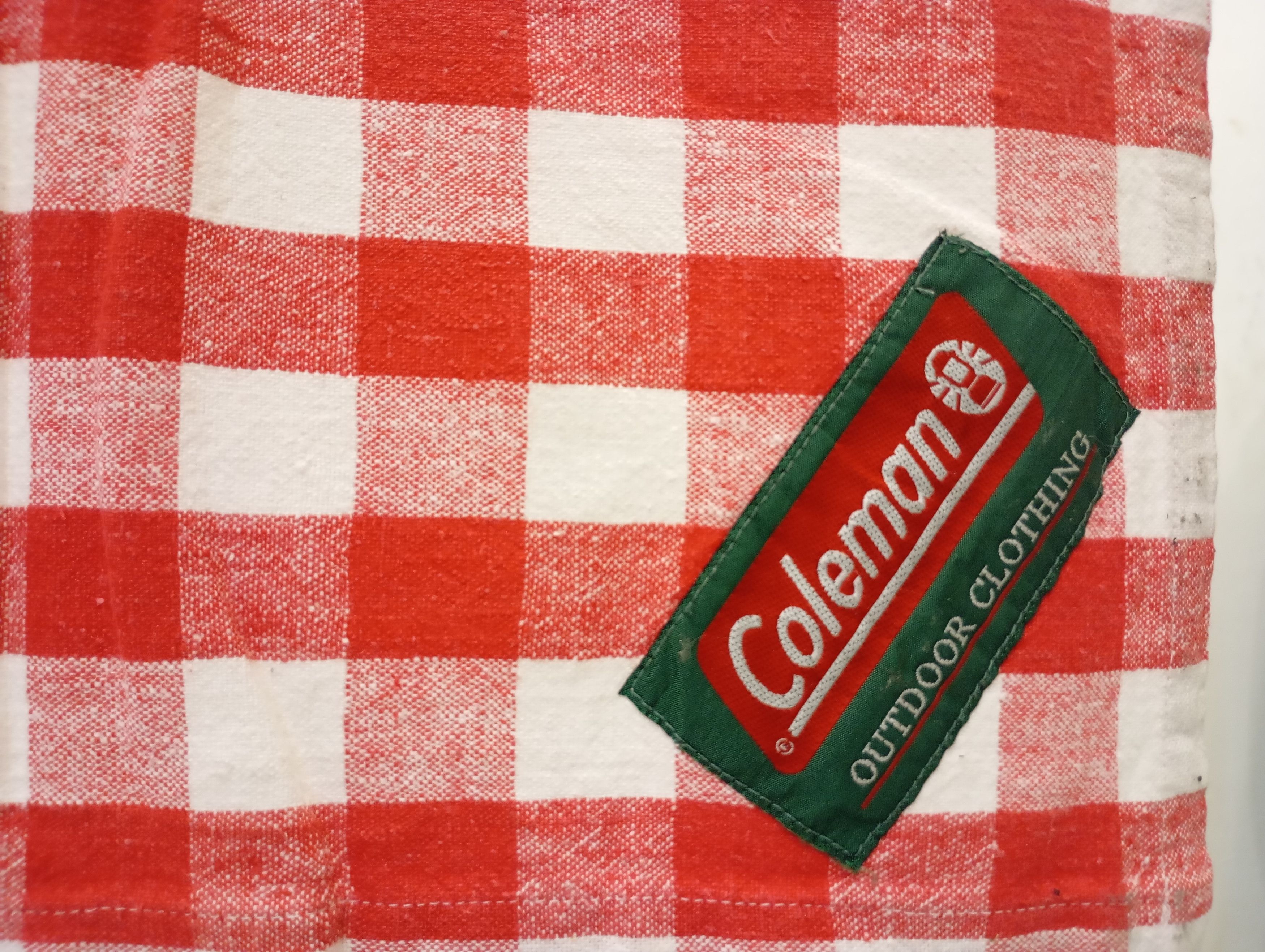 Coleman Colemen tartan picnic table cloth Size ONE SIZE - 3 Thumbnail