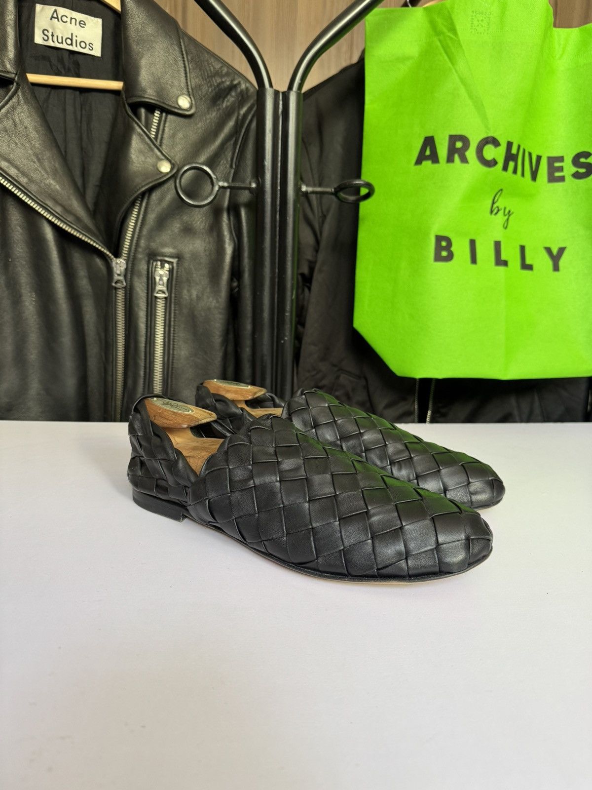 Bottega Veneta 🔥 Bottega Veneta 01slwg110624 intrecciato Slippers Size US 7 / EU 40 - 8 Thumbnail