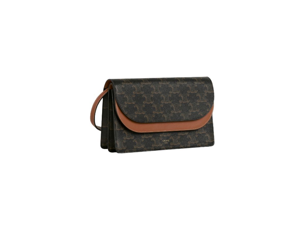 Celine o1w1db10426 Size: OS/Wallet On Starap in Brown Size ONE SIZE - 2 Thumbnail