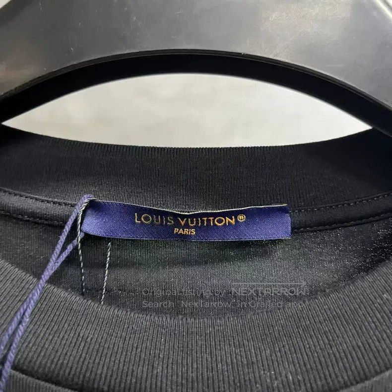 Louis Vuitton Louis Vuitton Color Letter Logo Print Long Sleeve T-Shirt Size US L / EU 52-54 / 3 - 2 Thumbnail