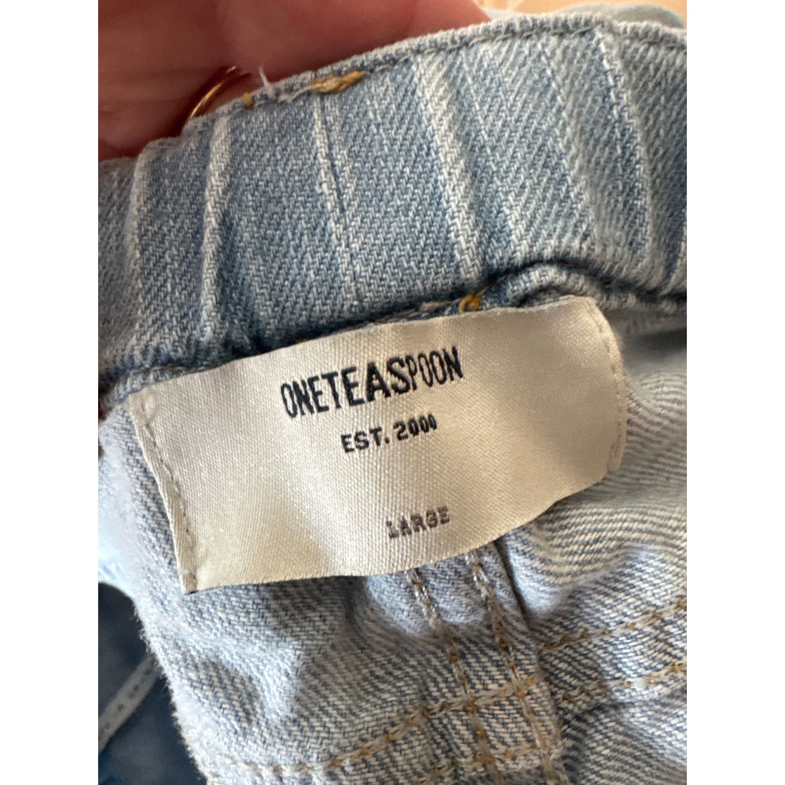 One Teaspoon One Teaspoon Shabbies Drawstring Boyfriend Jeans Size Large Size 34" / US 12 / IT 48 - 5 Thumbnail