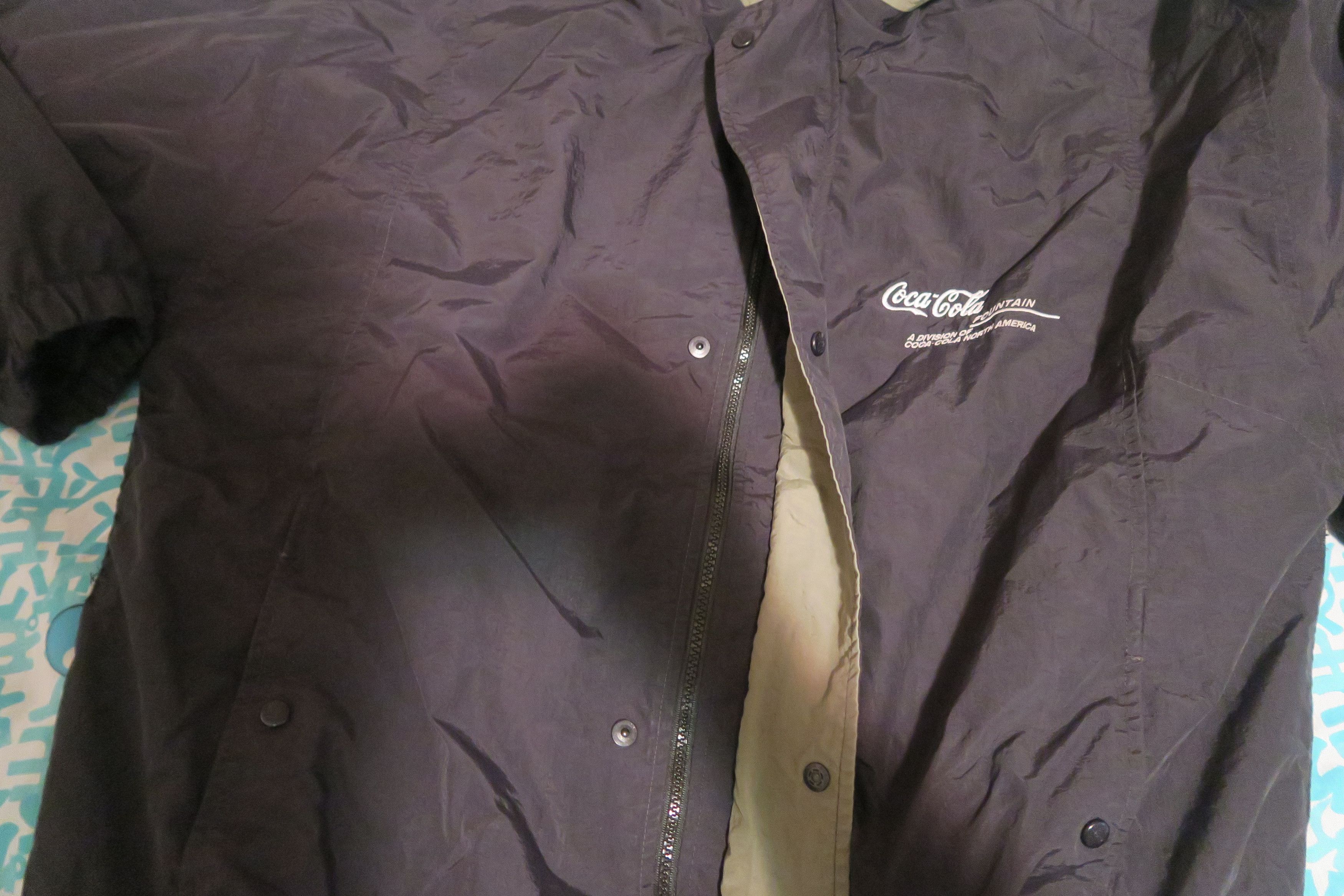 Coca Cola × Gear for Sports VTG Coca Cola Fountain Division Logo Windbreaker Jacket XL Size US XL / EU 56 / 4 - 4 Thumbnail