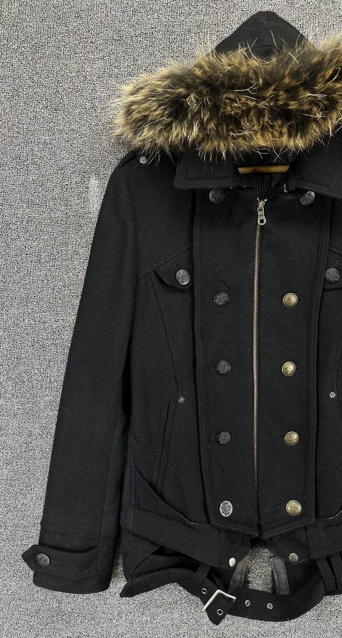 PPFM Vintage PPFM Fur Hoodie Punk Style Wool Jacket Size US S / EU 44-46 / 1 - 3 Thumbnail