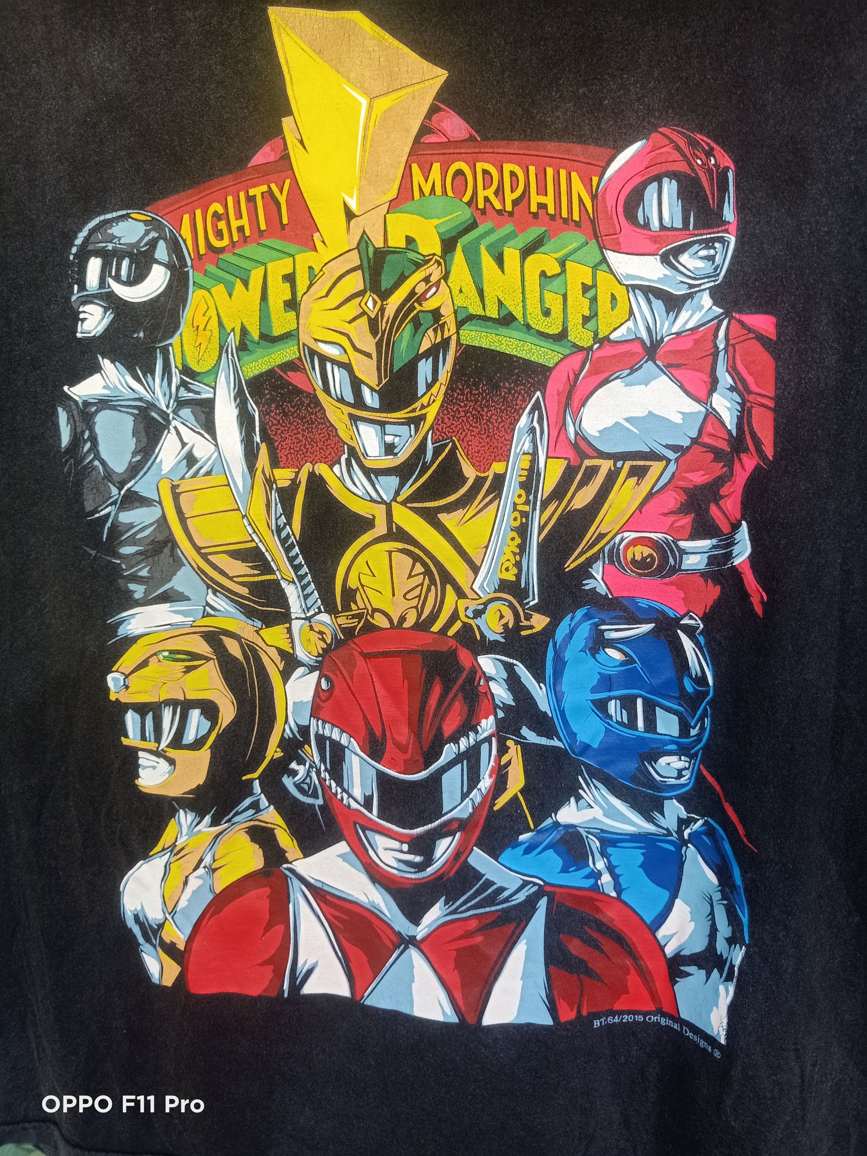 Other Retro Graphic Mighty Morphin Power Rangers tee Size US XL / EU 56 / 4 - 3 Thumbnail