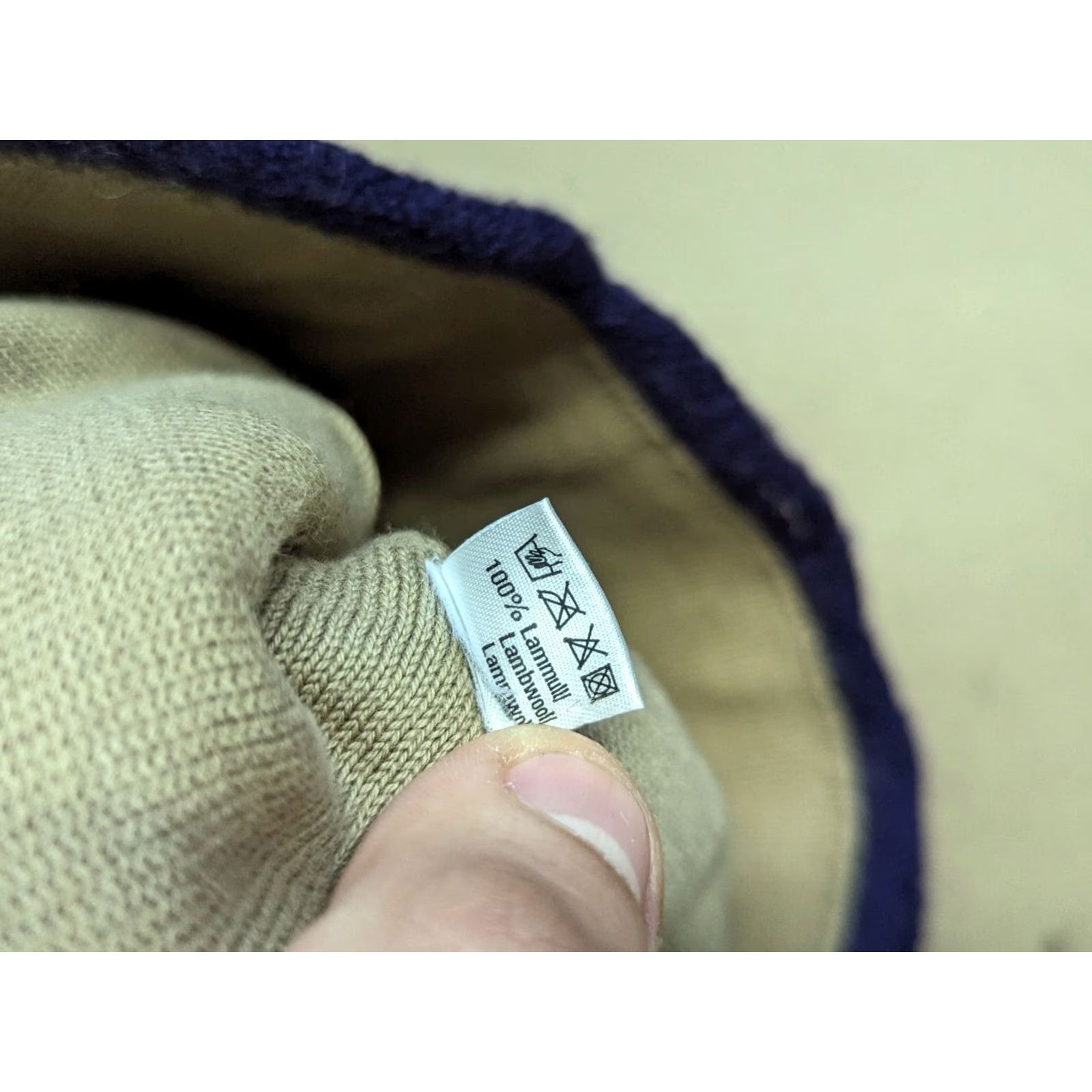Vintage Gudrun Sjoden Womens Beanie Hat Size S-M 100% Wool Embroidered Fleece Ladies Size M / US 6-8 / IT 42-44 - 4 Thumbnail