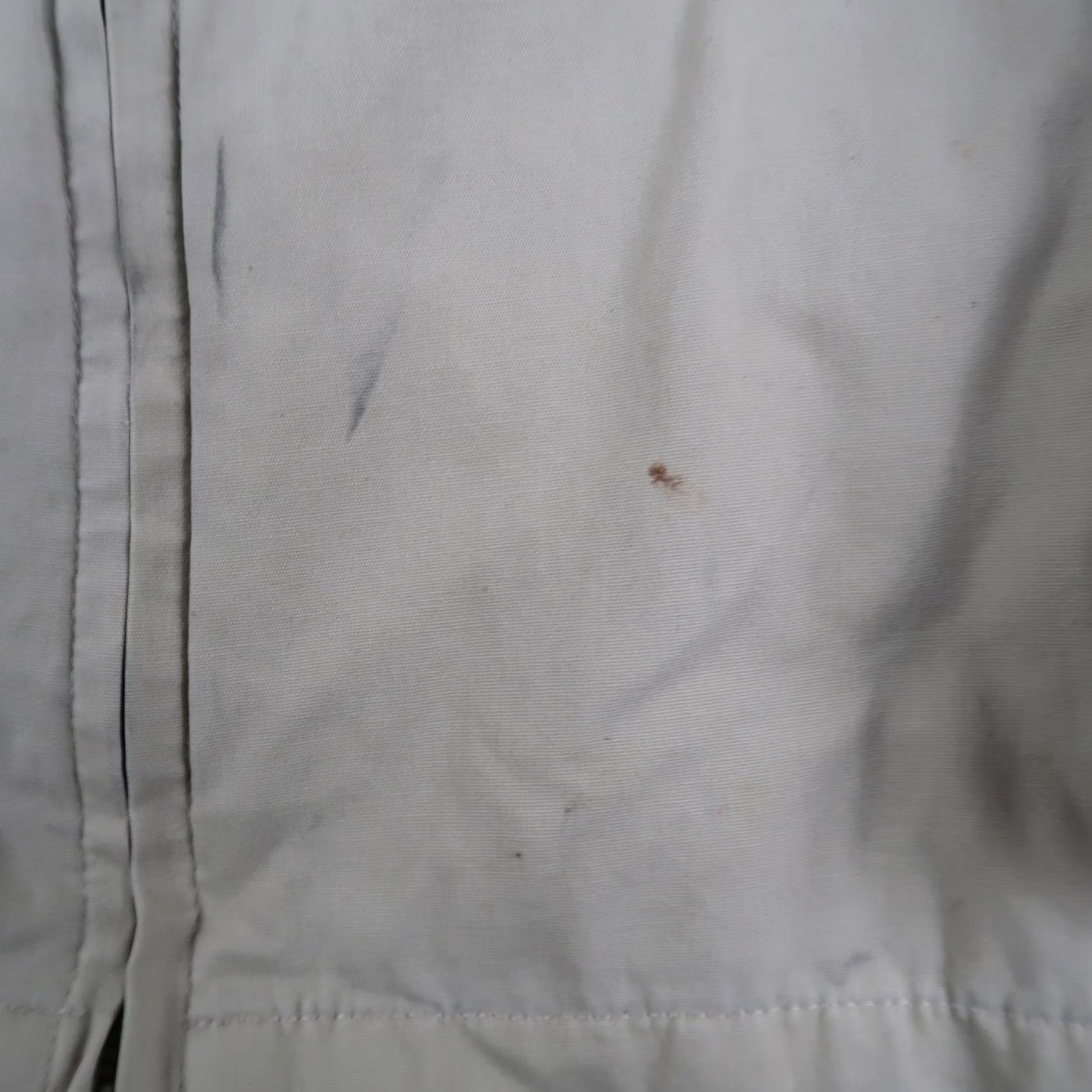 Old Navy VINTAGE Old Navy Bomber Jacket Mens XL Beige Cotton Mechanic Workwear Casual Size US XL / EU 56 / 4 - 3 Thumbnail