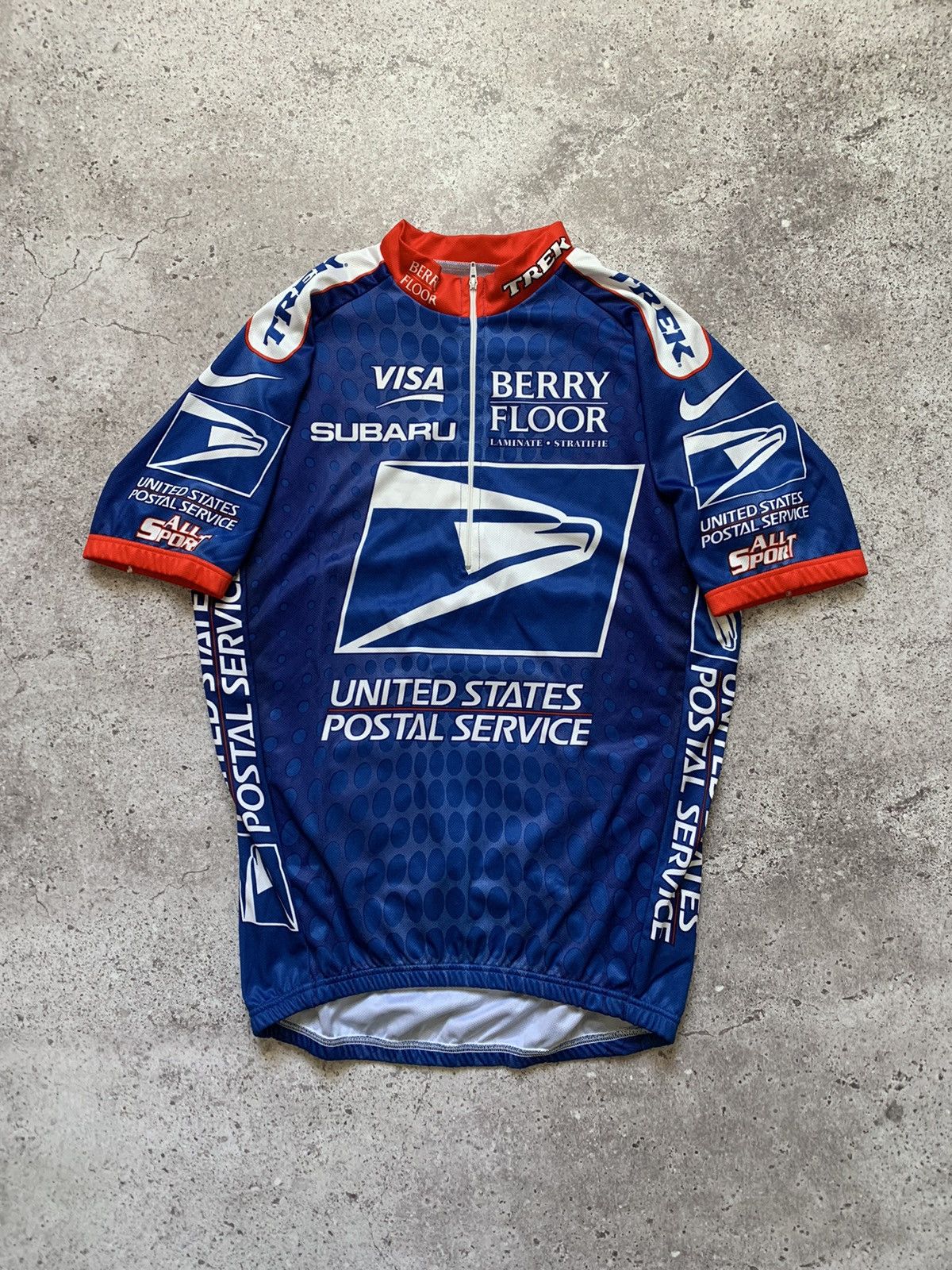 Nike USPS Tour de France Lance Armstrong Team Cycling Jersey