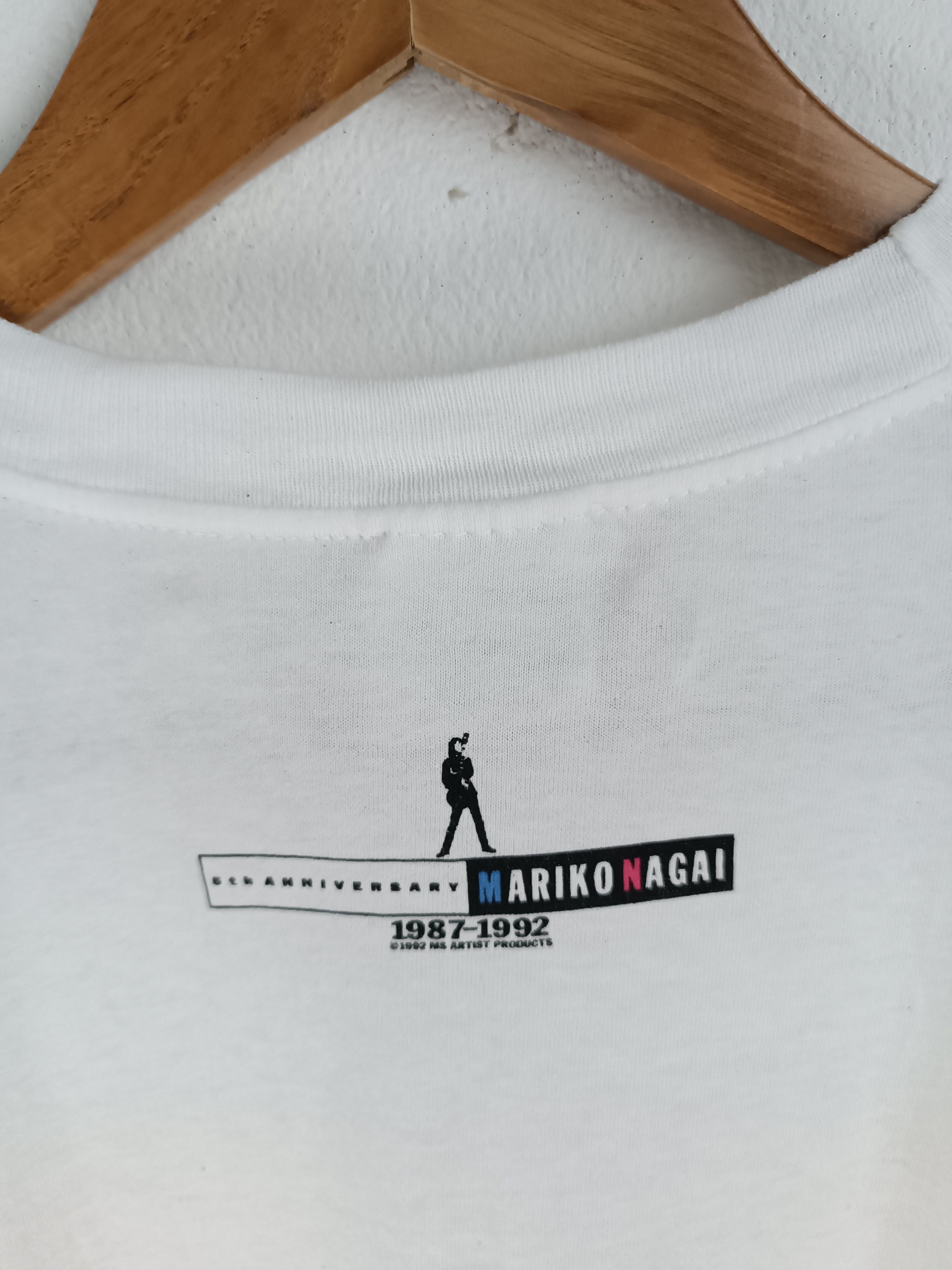 Vintage VINTAGE '92 MARIKO NAGAI ANNIVERSARY JAPANESE SINGER Size US L / EU 52-54 / 3 - 16 Thumbnail