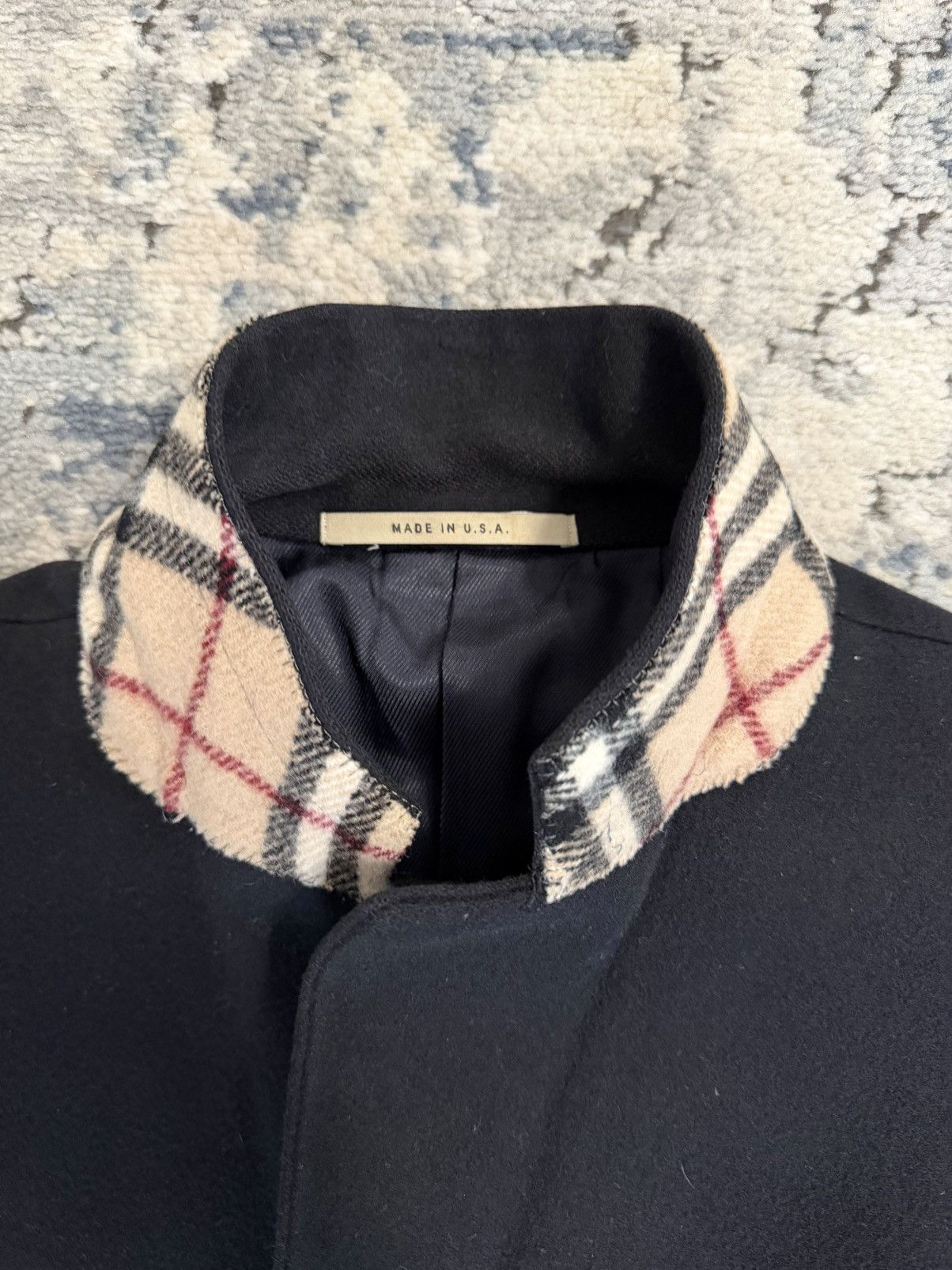 Burberry Burberry Wool Coat Size US L / EU 52-54 / 3 - 2 Thumbnail