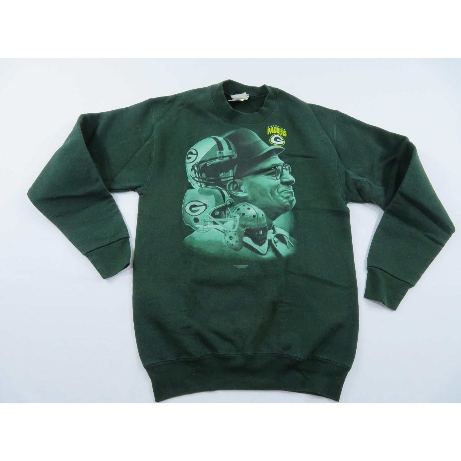 Pro Player Green Bay Packers Vince Lombardi Sweatshirt (Youth 18-20) Size US XS / EU 42 / 0 - 1 Thumbnail