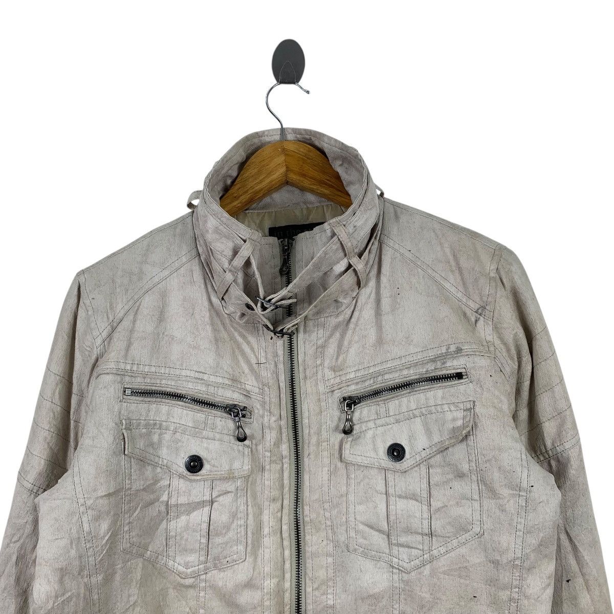 In The Attic IN THE ATTIC Japanase Brand Casualwear Double Pocket Jacket Size US L / EU 52-54 / 3 - 4 Thumbnail