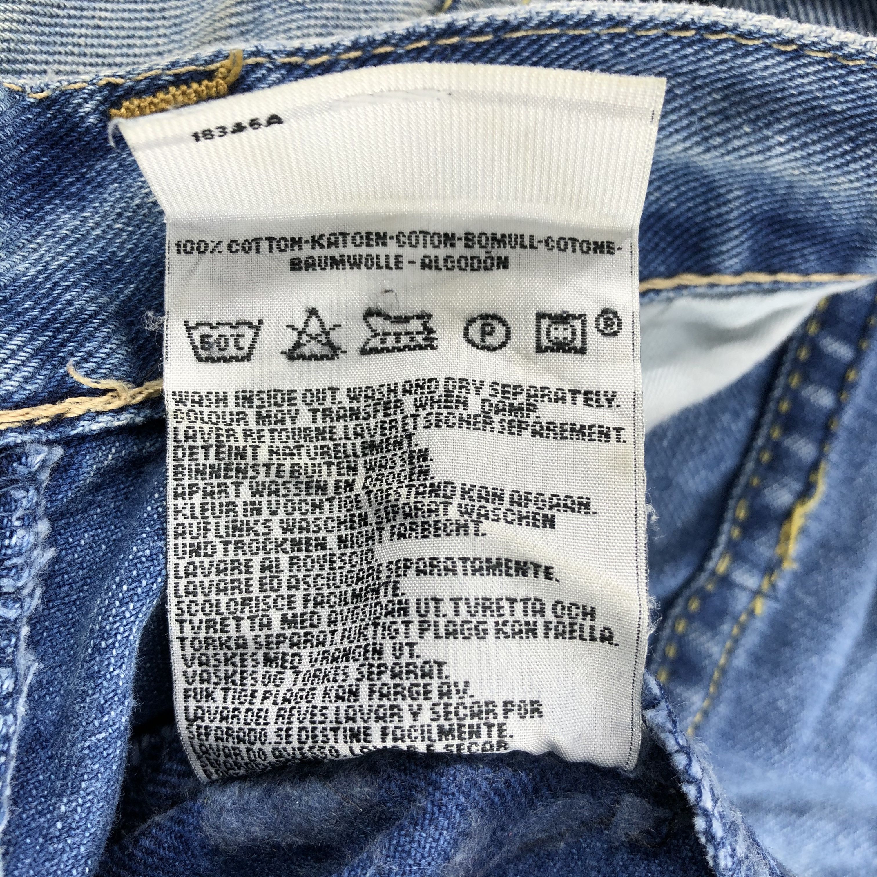 Levi's × Vintage 90s Vintage Light Wash Levis 901 Jeans-JM2359 Size US 34 / EU 50 - 16 Thumbnail