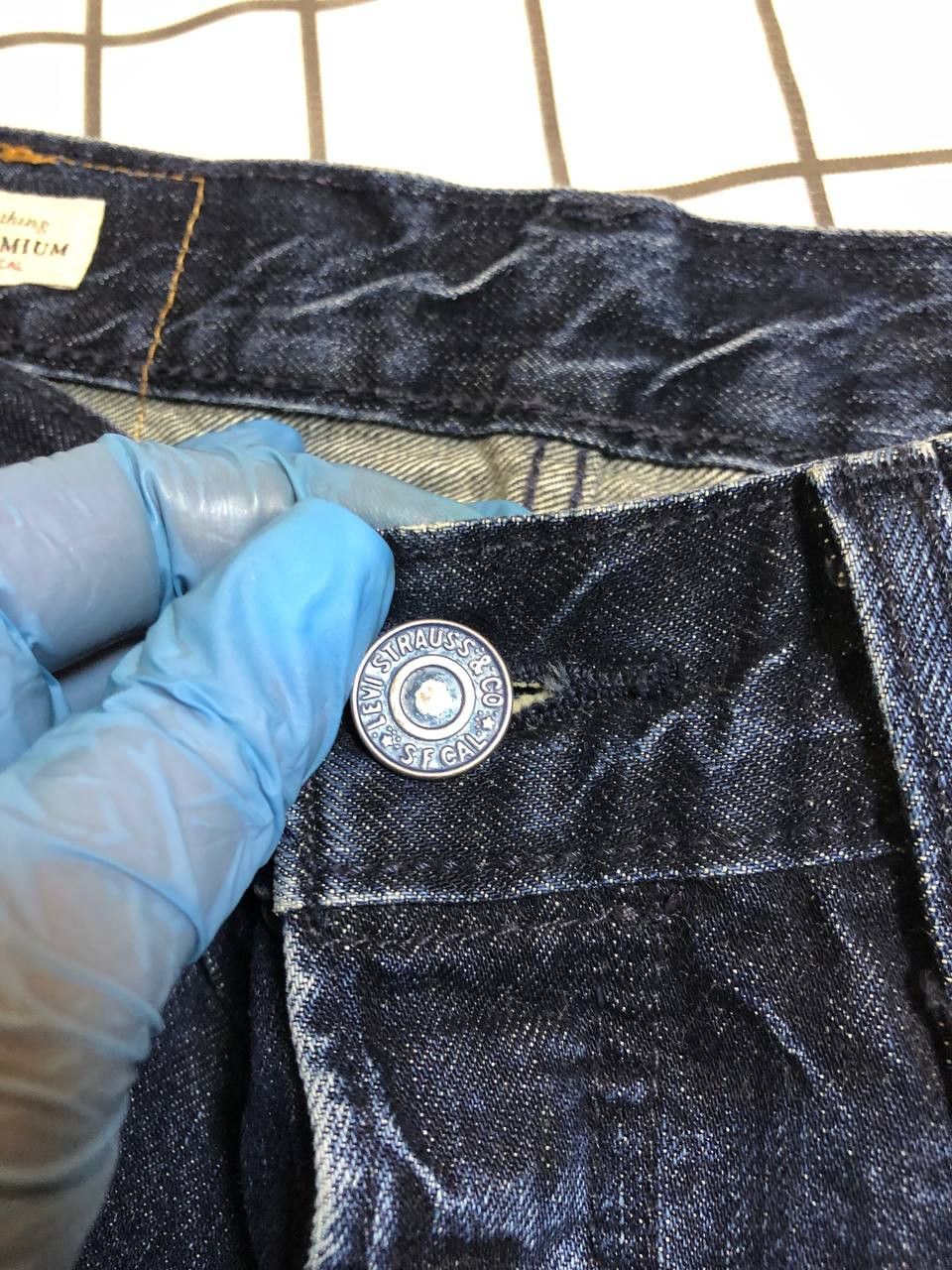 Levi's Levi Strauss 501 Mens Dark Blue Denim Casual Size US 29 - 16 Thumbnail