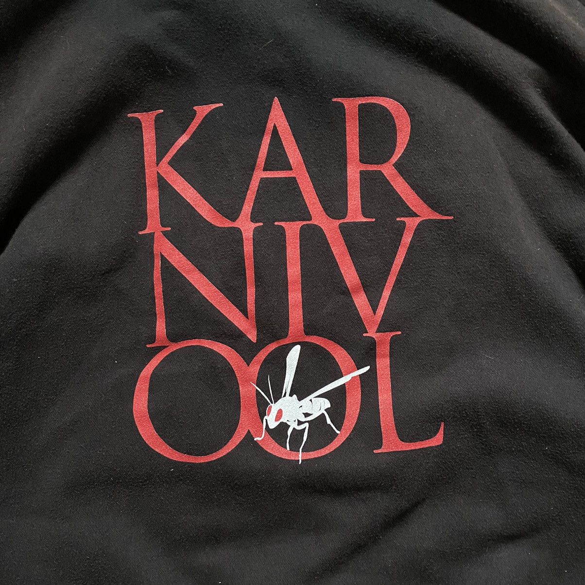 Band Tees × Vintage VINTAGE Y2K KARNIVOOL AWESOME SUN FADED BAND ZIP HOODIE Size US XXL / EU 58 / 5 - 7 Thumbnail