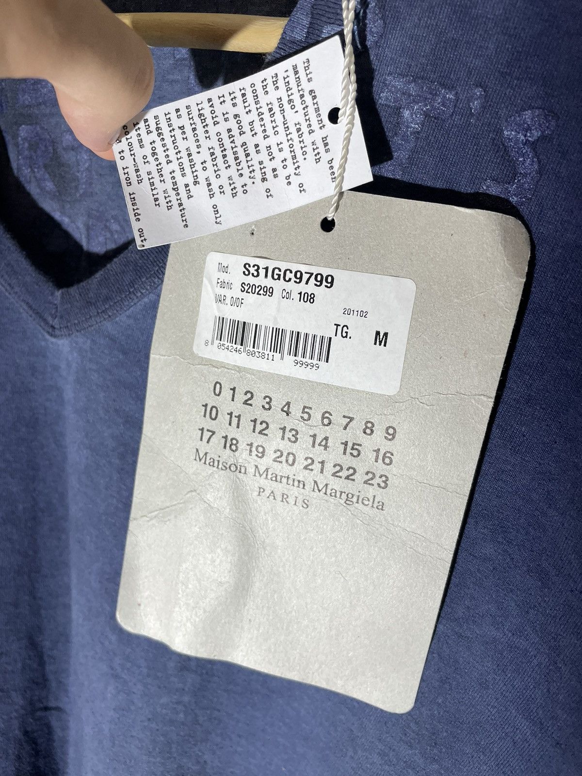 Japanese Brand × Maison Margiela Maison Martin Margiela Japanese T shirt Size US M / EU 48-50 / 2 - 4 Thumbnail