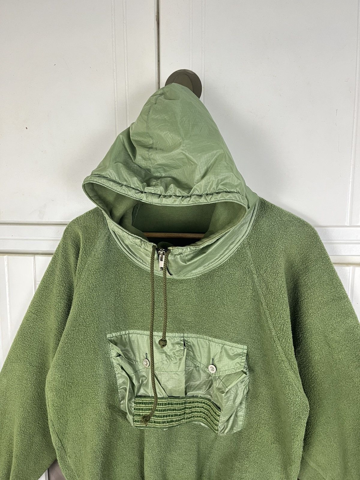 Boneville × C.P. Company × Massimo Osti Vintage Boneville C.P Company Anorak Fleece Hoodie Size US M / EU 48-50 / 2 - 3 Thumbnail