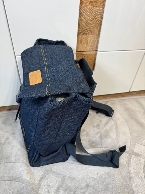 Jean Paul Gaultier Jean Paul Gaultier pour VOUS Backpack Navy denim bag new Size ONE SIZE - 3 Thumbnail