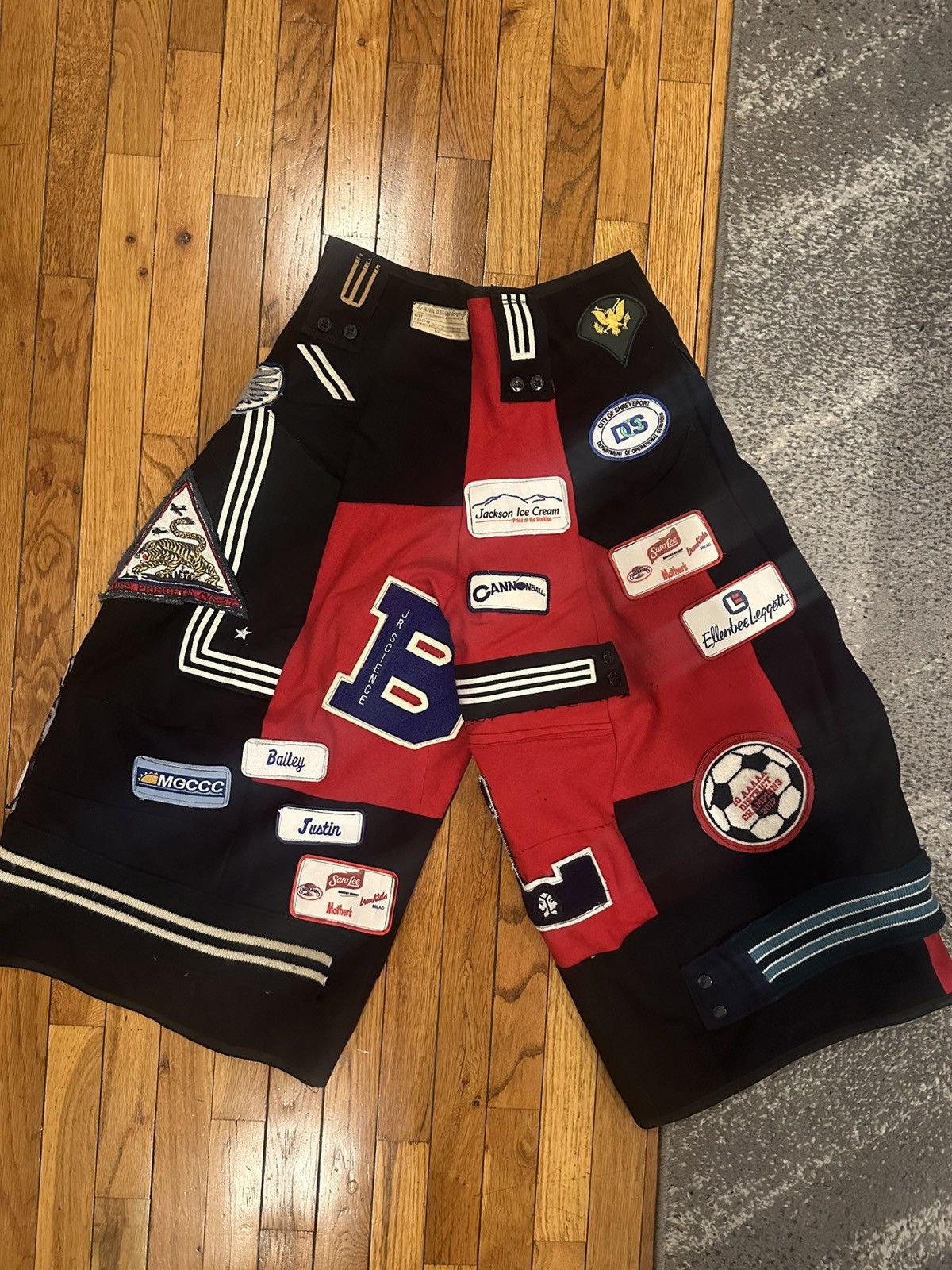 Other 3R / MR NAGGERS VINTAGE PATCH REWORKED SHORTS Size US 31 - 1 Thumbnail