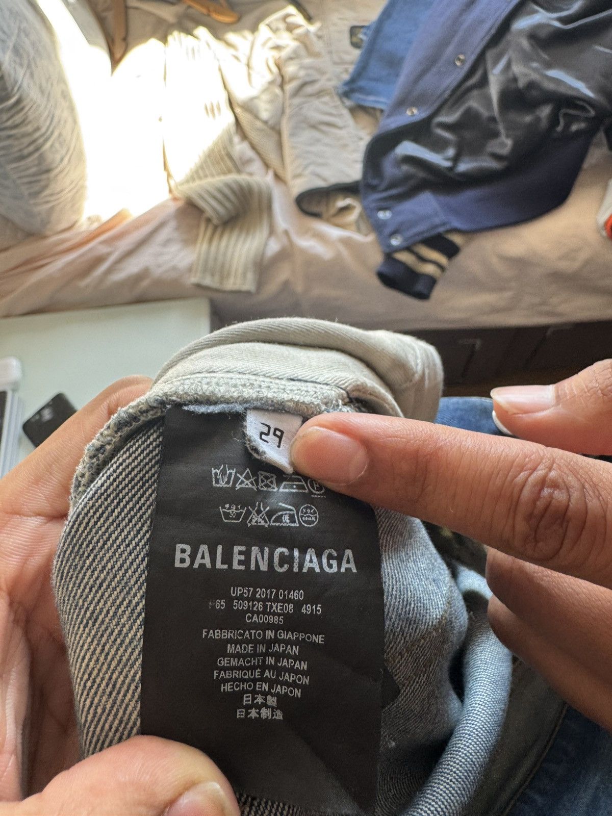 Balenciaga BALENCIAGA SS18 CONVERTIBLE ZIP Size US 29 - 5 Thumbnail