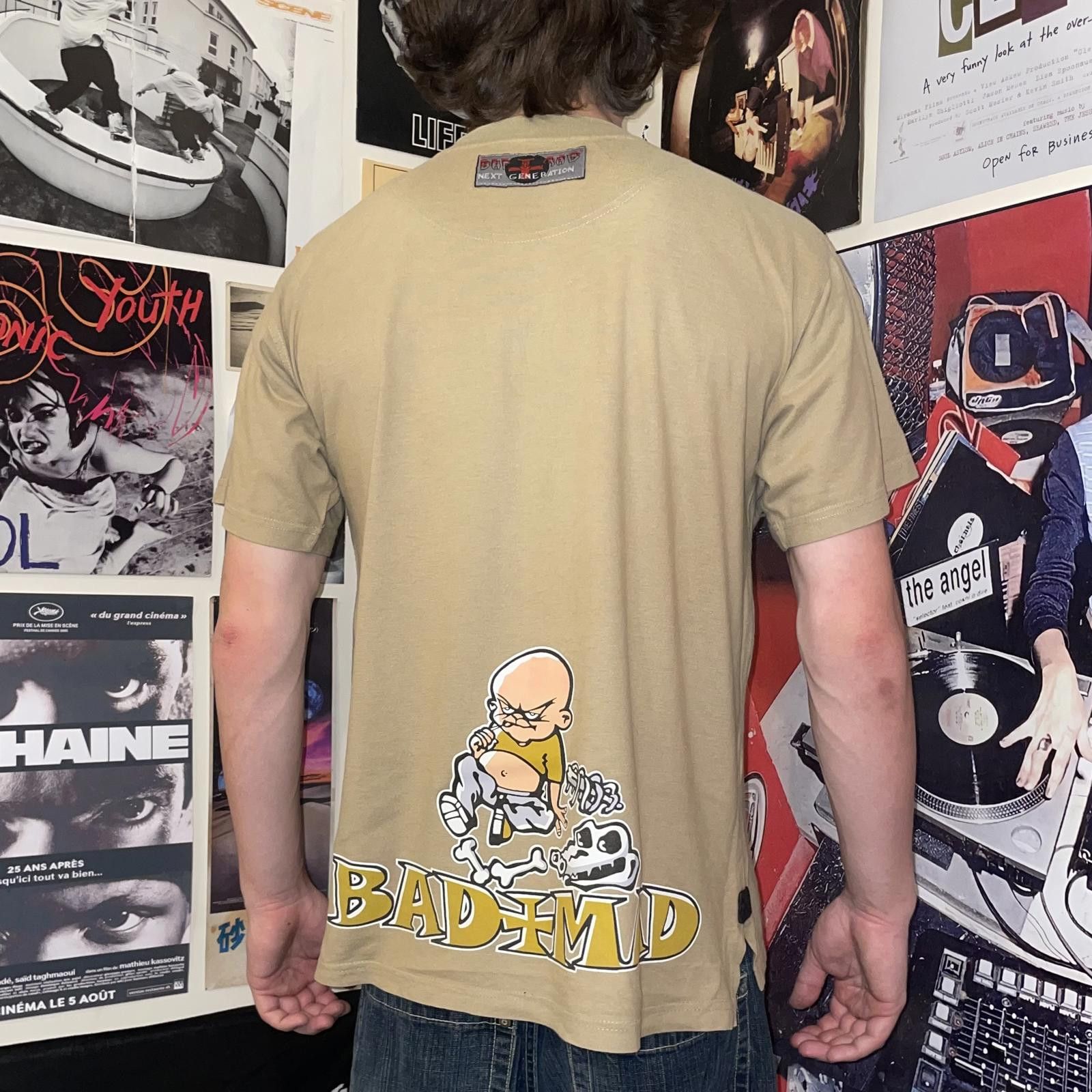 Designer Bad + Mad 00s Comic Graphic T-Shirt M Size US M / EU 48-50 / 2 - 9 Thumbnail