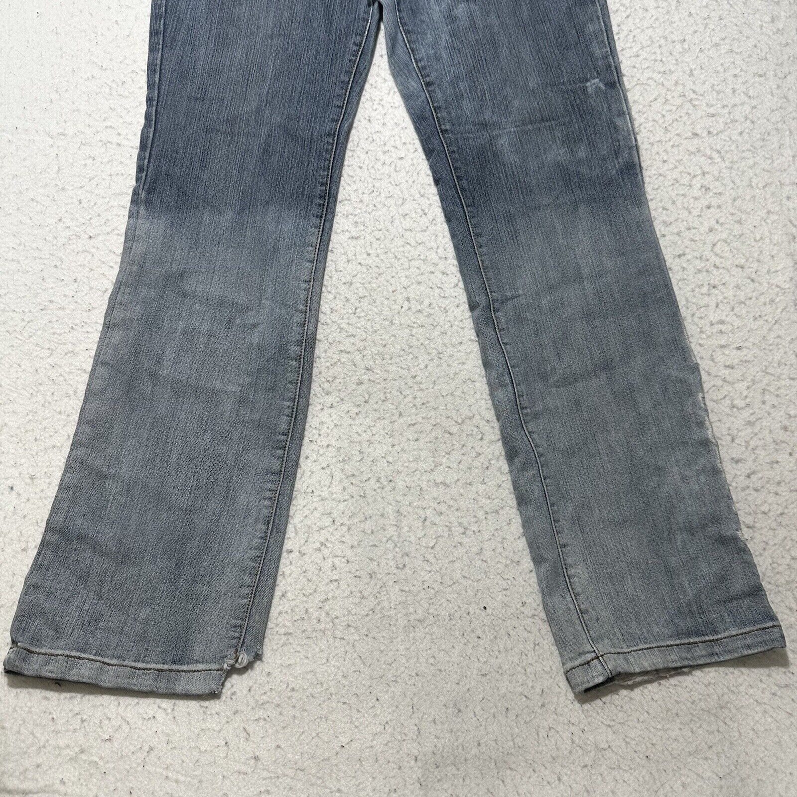 Other Johnny Girl 7/8 Straight Leg Distressed Ripped Denim Jeans Size 30" / US 8 / IT 44 - 3 Thumbnail