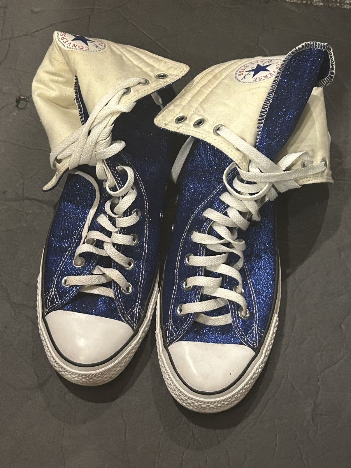 Converse Converse sparkling glitter Blue All Stars Size US 9.5 / EU 42-43 - 8 Thumbnail