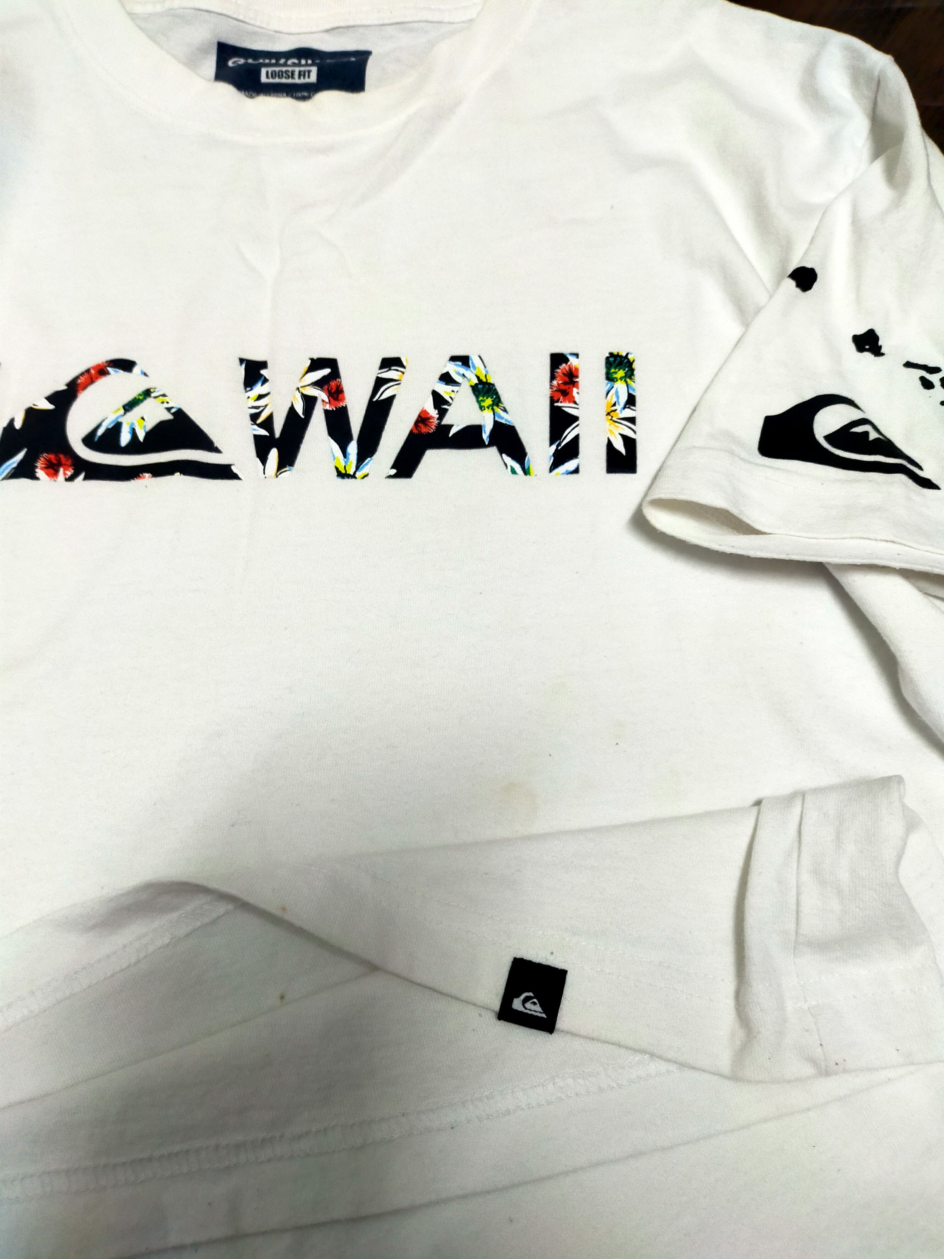 Quicksilver × Quiksilver Hawaii + quicksilver tshirt Size US L / EU 52-54 / 3 - 4 Thumbnail