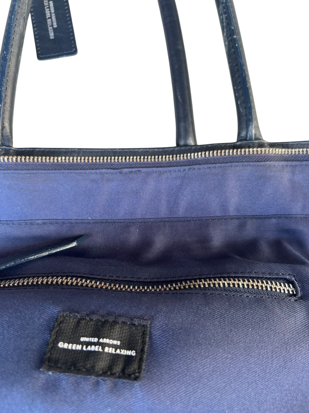 United Arrows Patina Scratches Leather Tote Bag United Arrows Japan Size ONE SIZE - 24 Thumbnail