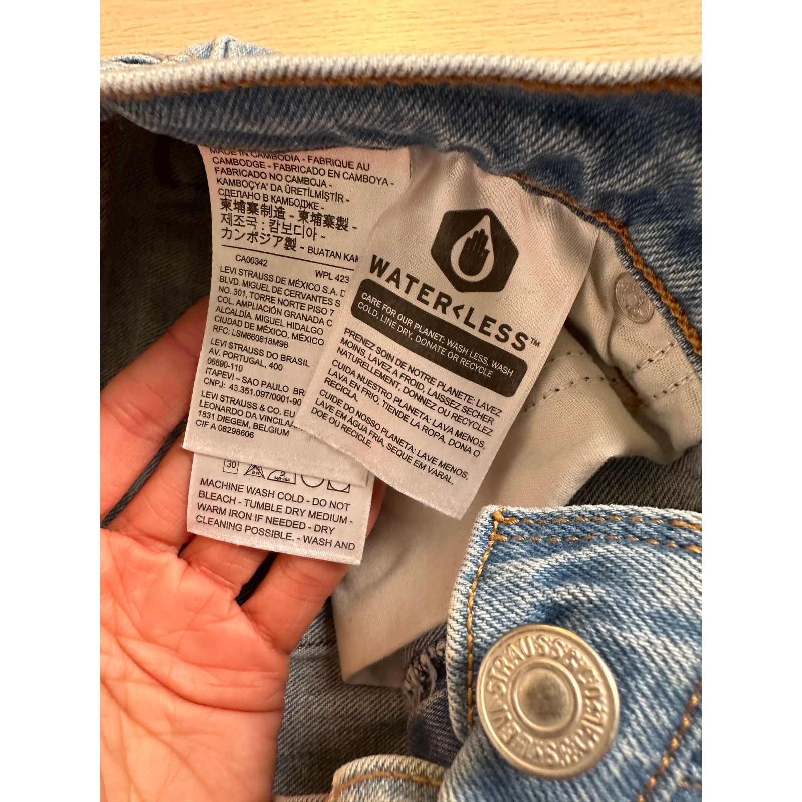 Levi's Levi Strauss Wedgie Denim Jeans Size 26 - MINT Size 26" / US 2 / IT 38 - 11 Thumbnail