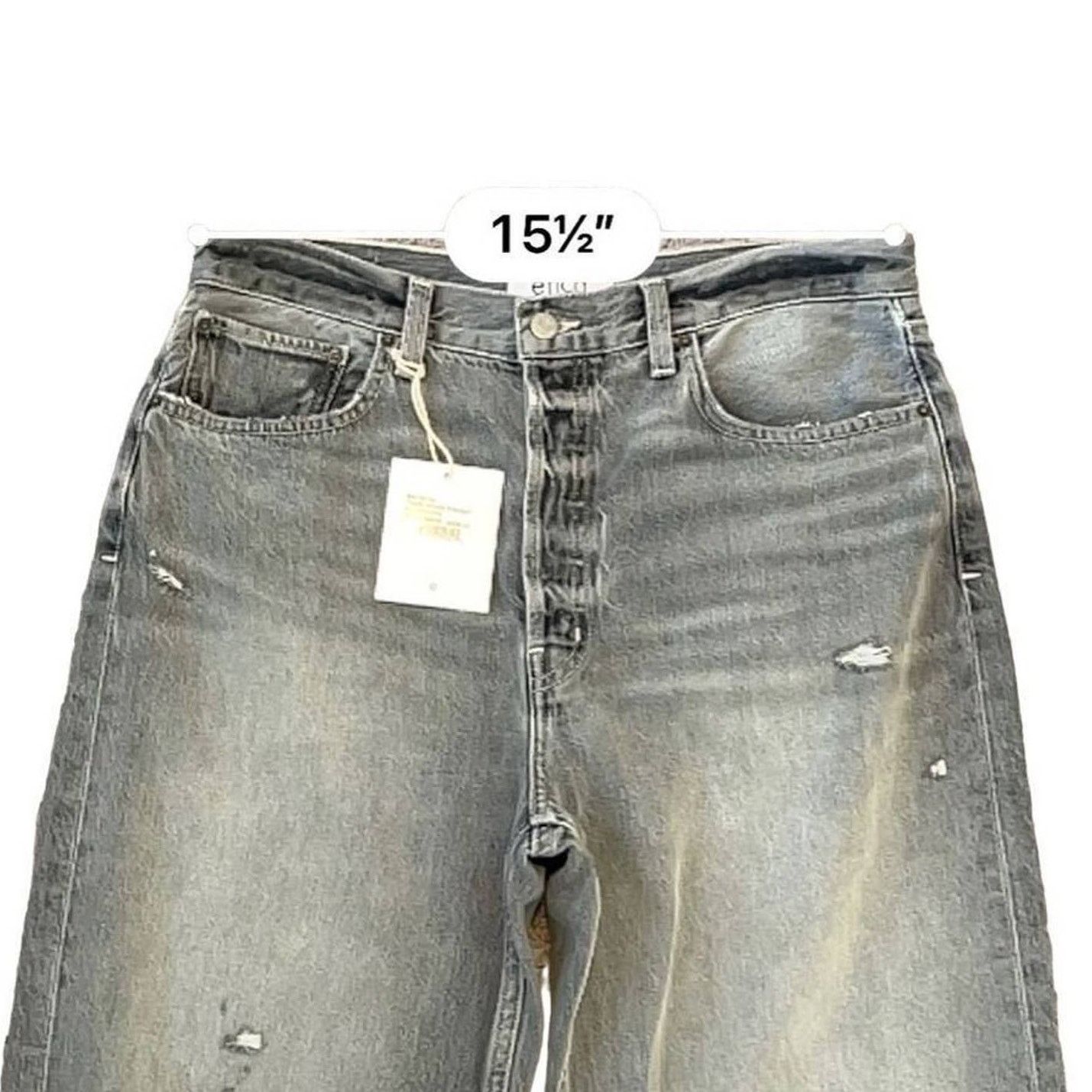 ETICA Etica Tyler Vintage Straight Jeans Size 31 NWT Size 31" - 9 Thumbnail