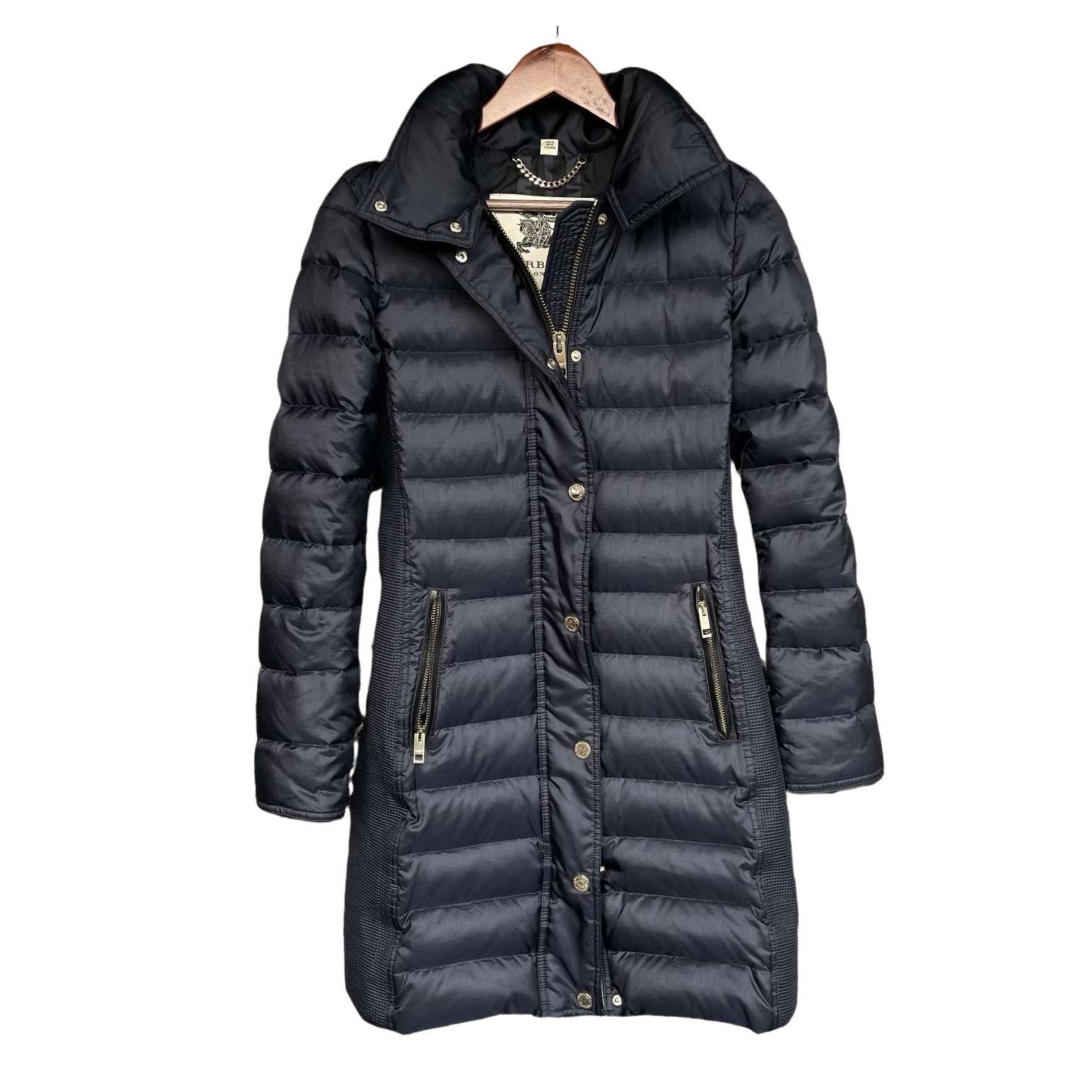 Burberry Burberry Black Label Hooded Stirling Fur Goose Down