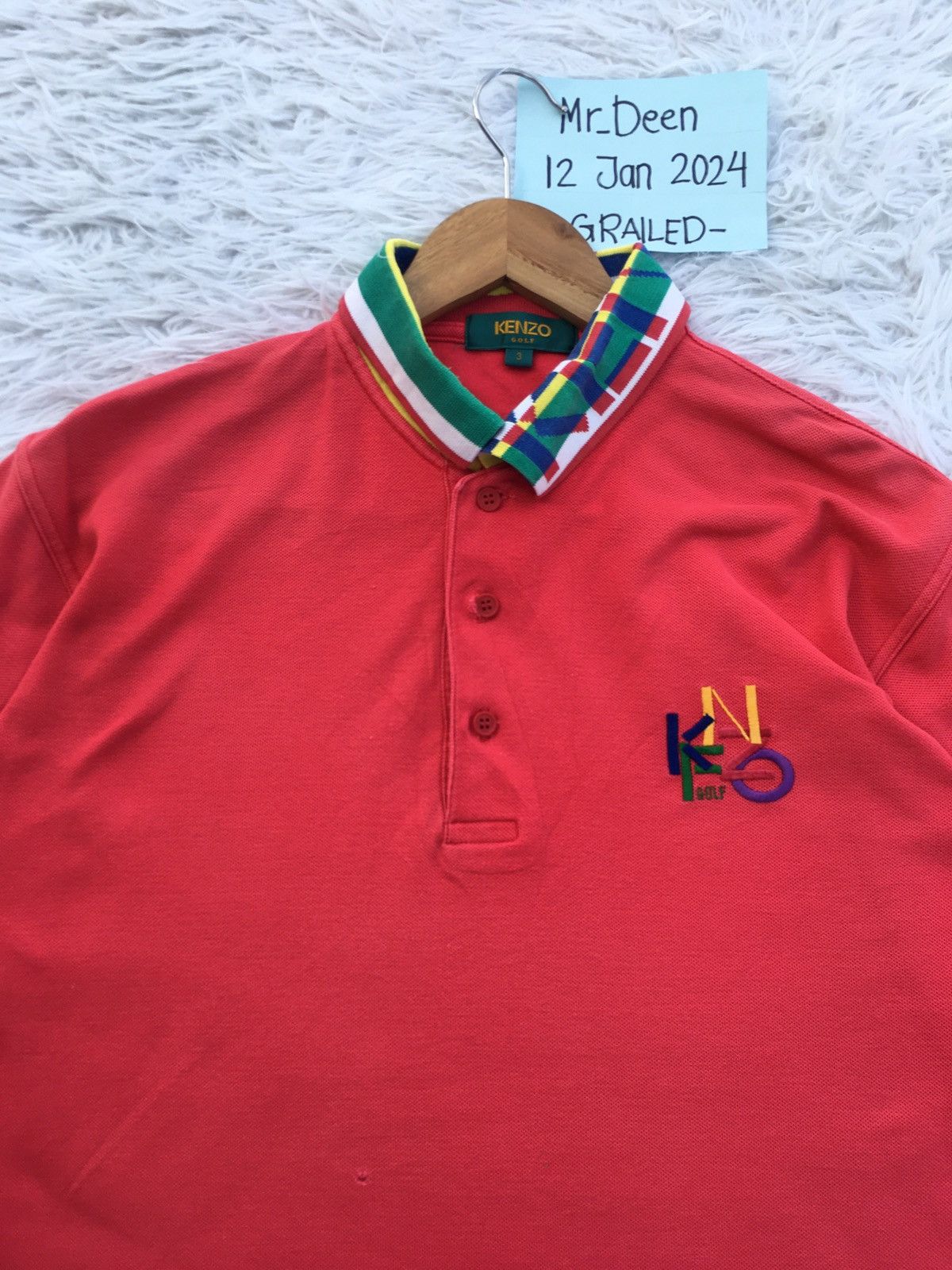 Kenzo Rare Vintage KENZO Golf Polo Tshirt Size US L / EU 52-54 / 3 - 6 Thumbnail