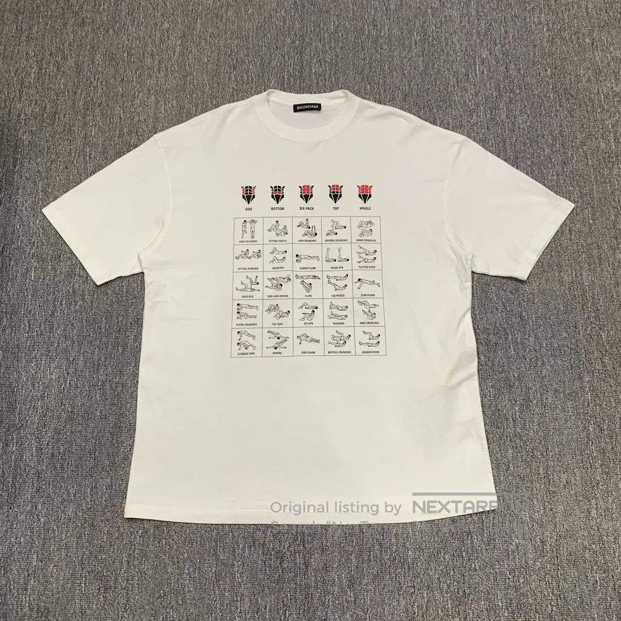 Balenciaga white short sleeve Balenciaga t. Size US S / EU 44-46 / 1 - 1 Thumbnail