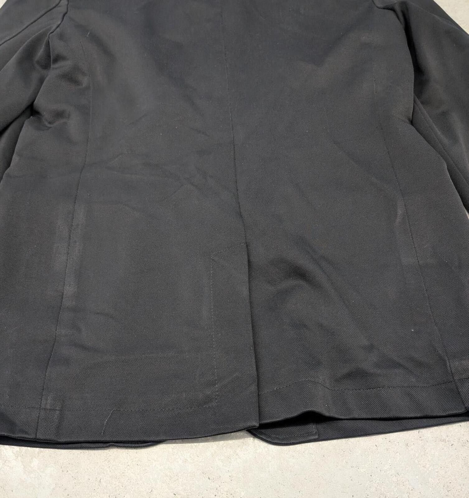 Dirk Bikkembergs Dirk Bikkembergs Black Zip-Up Blazer Jacket Made in Italy Size US M / EU 48-50 / 2 - 9 Thumbnail