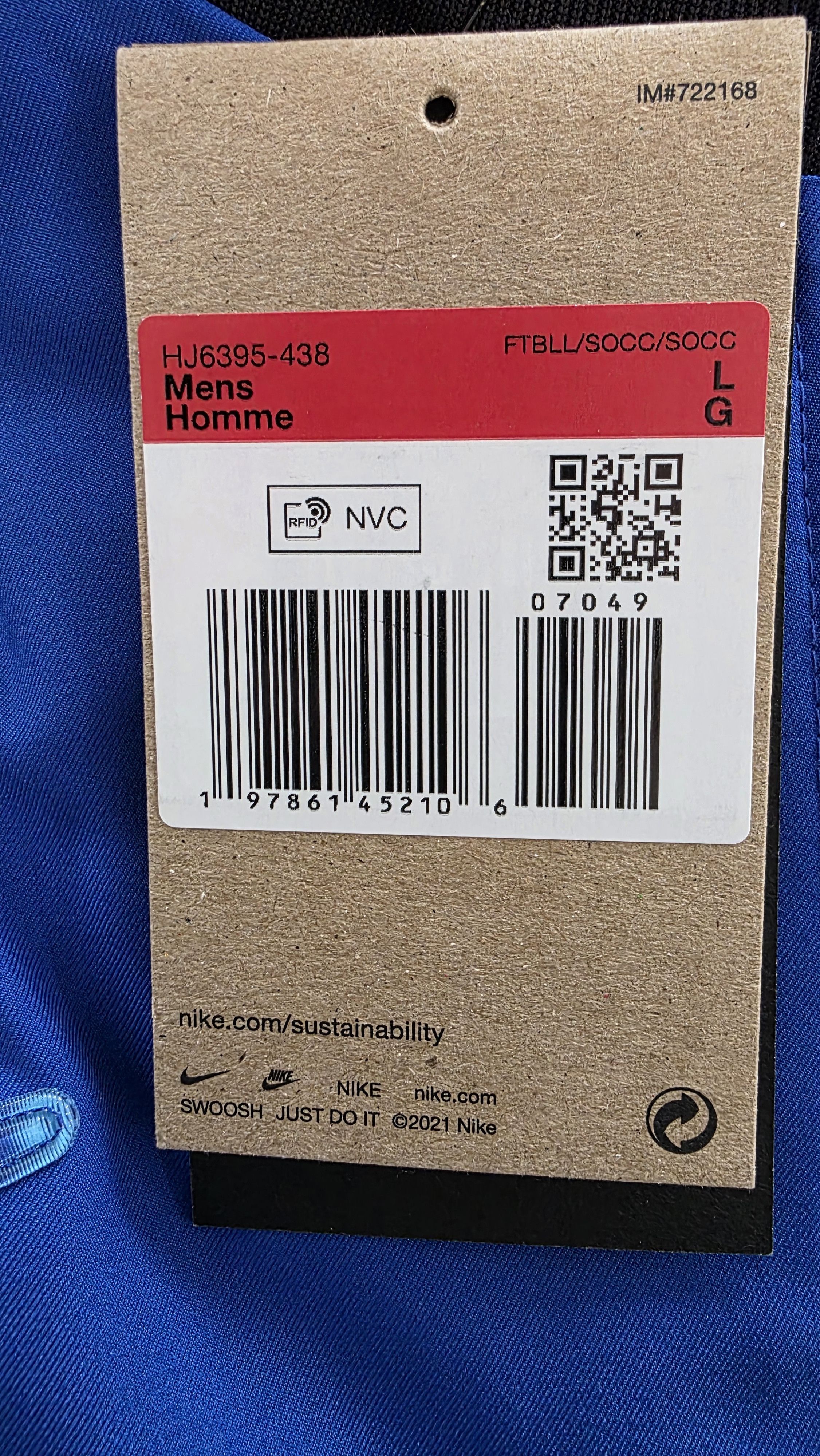 Nike [WORLDWIDE EXCLUSIVE] Inter Milan x Pink Floyd Anthem Jacket Size US L / EU 52-54 / 3 - 9 Thumbnail
