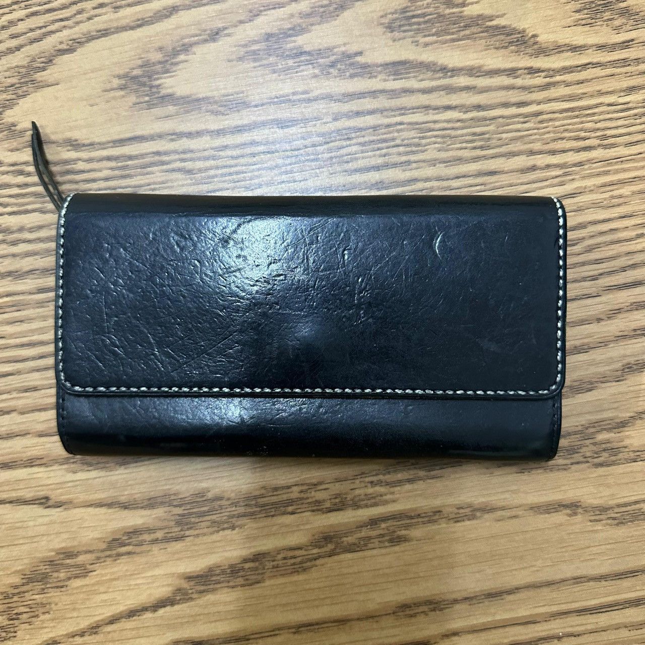 Japanese Brand Vintage Artisan Leather Wallet w/ Riri Zip & HATO Size ONE SIZE - 1 Thumbnail