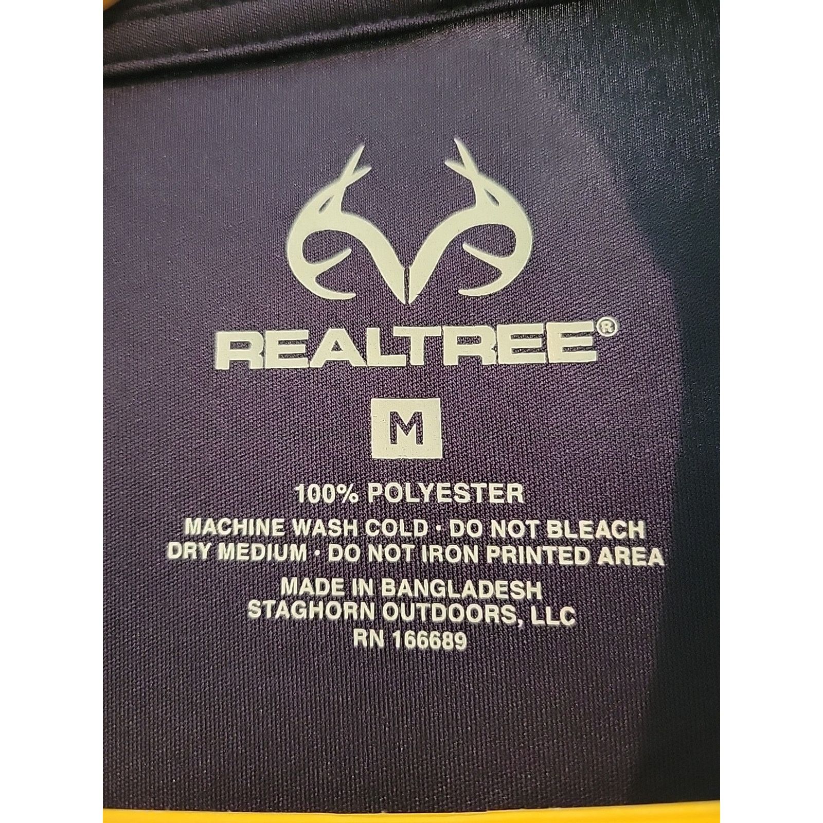 Realtree Realtree Outdoors Flag Graphic TShirt Men's Medium Cabincore Size US M / EU 48-50 / 2 - 2 Thumbnail