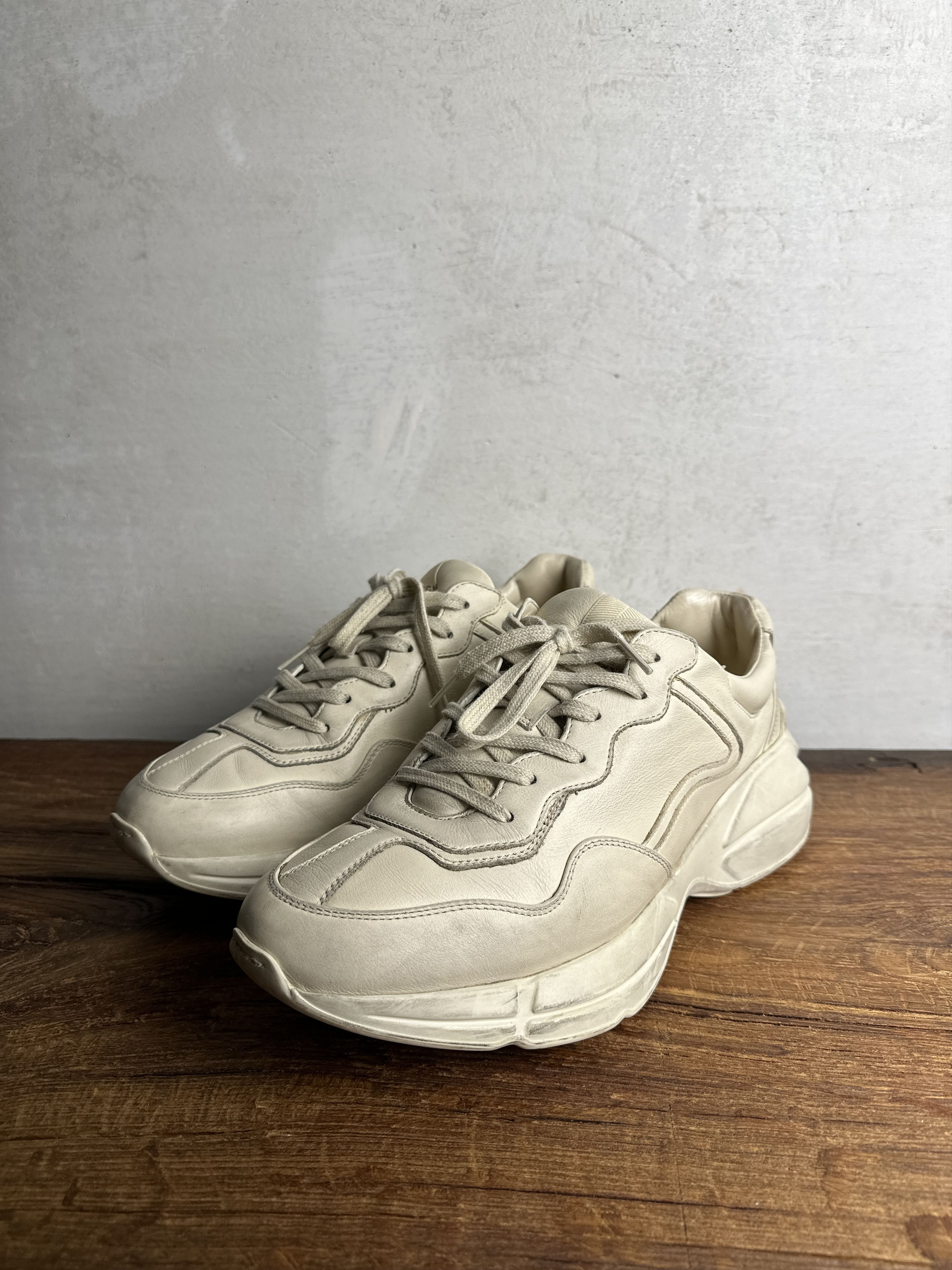 Gucci Gucci Distressed Rhyton Sneakers Size US 10 / EU 43 - 2 Thumbnail