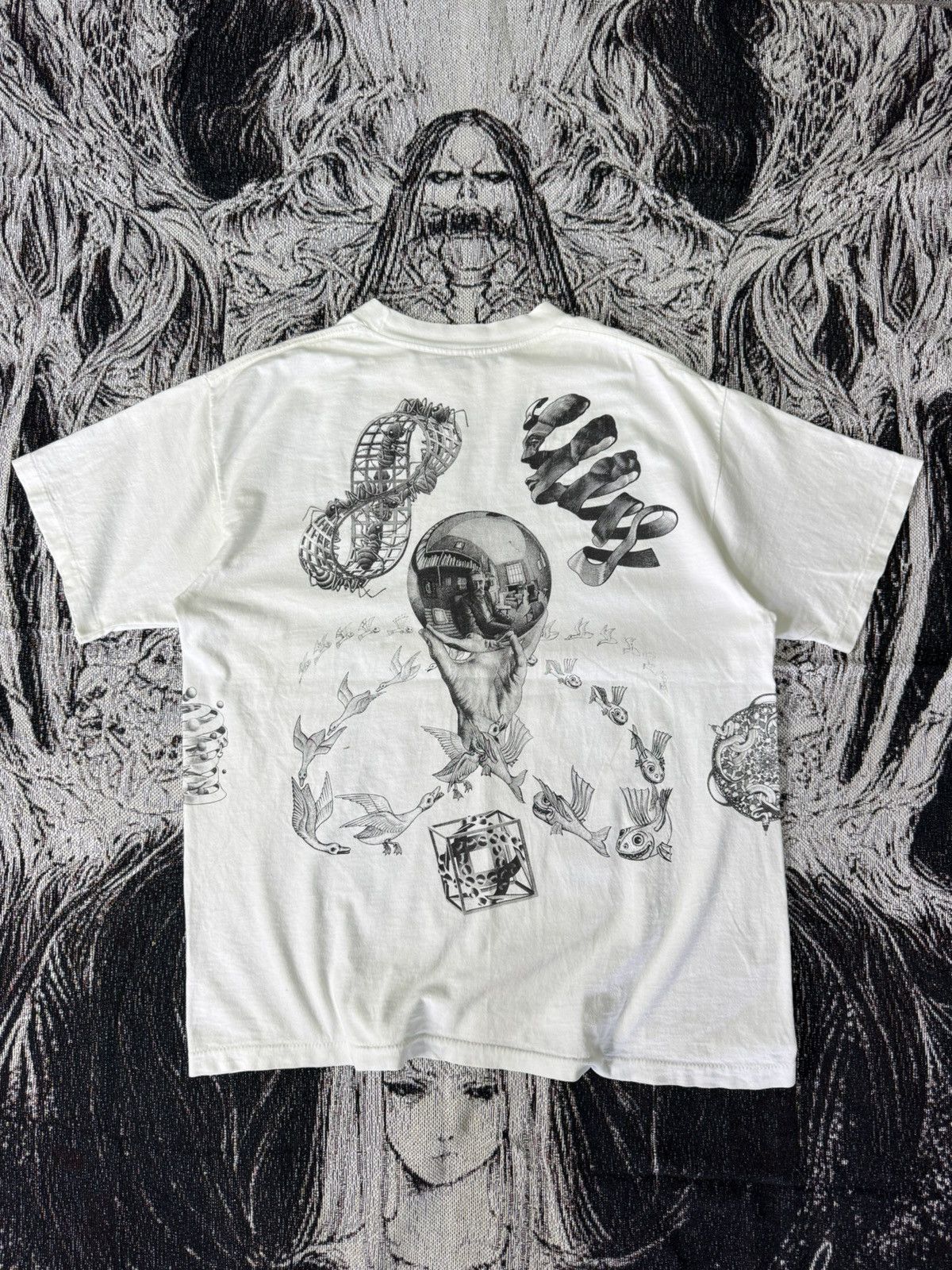 Vintage VTG M.C. Escher 90s Size US XL / EU 56 / 4 - 3 Thumbnail
