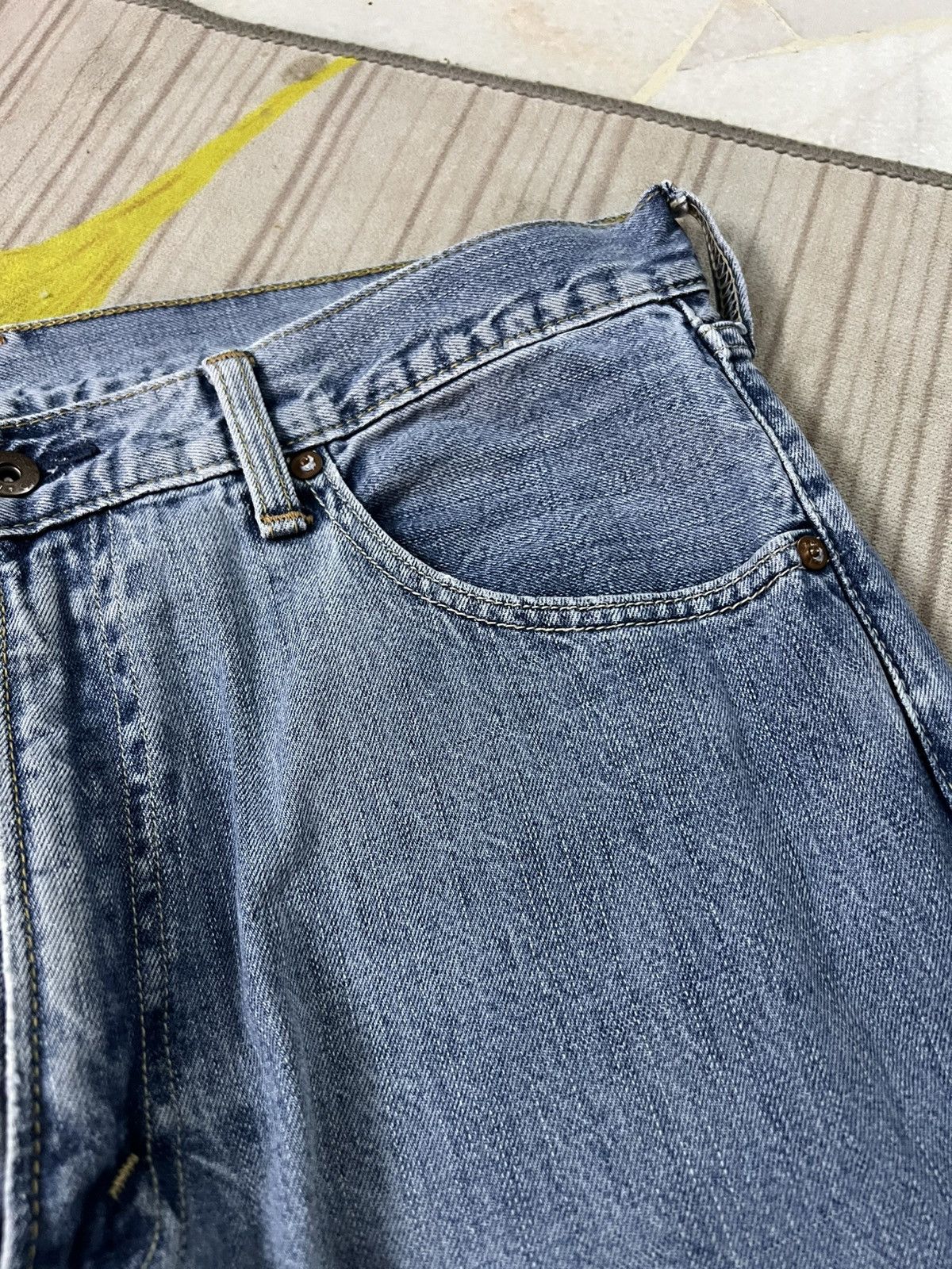 Levi's 💥Baggy💥Vintage Levi’s 503 Faded Jean Size US 34 / EU 50 - 12 Thumbnail