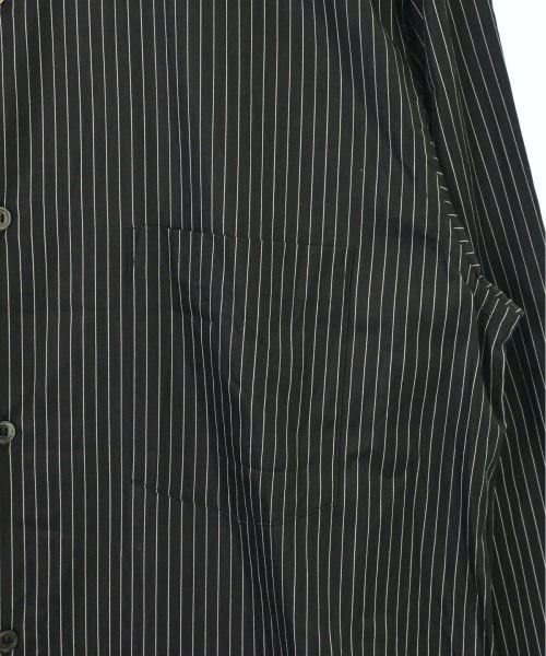 Comme des Garcons Homme Plus Shirt Cotton Stripe Long Length Button Up Black x White Size US M / EU 48-50 / 2 - 6 Thumbnail