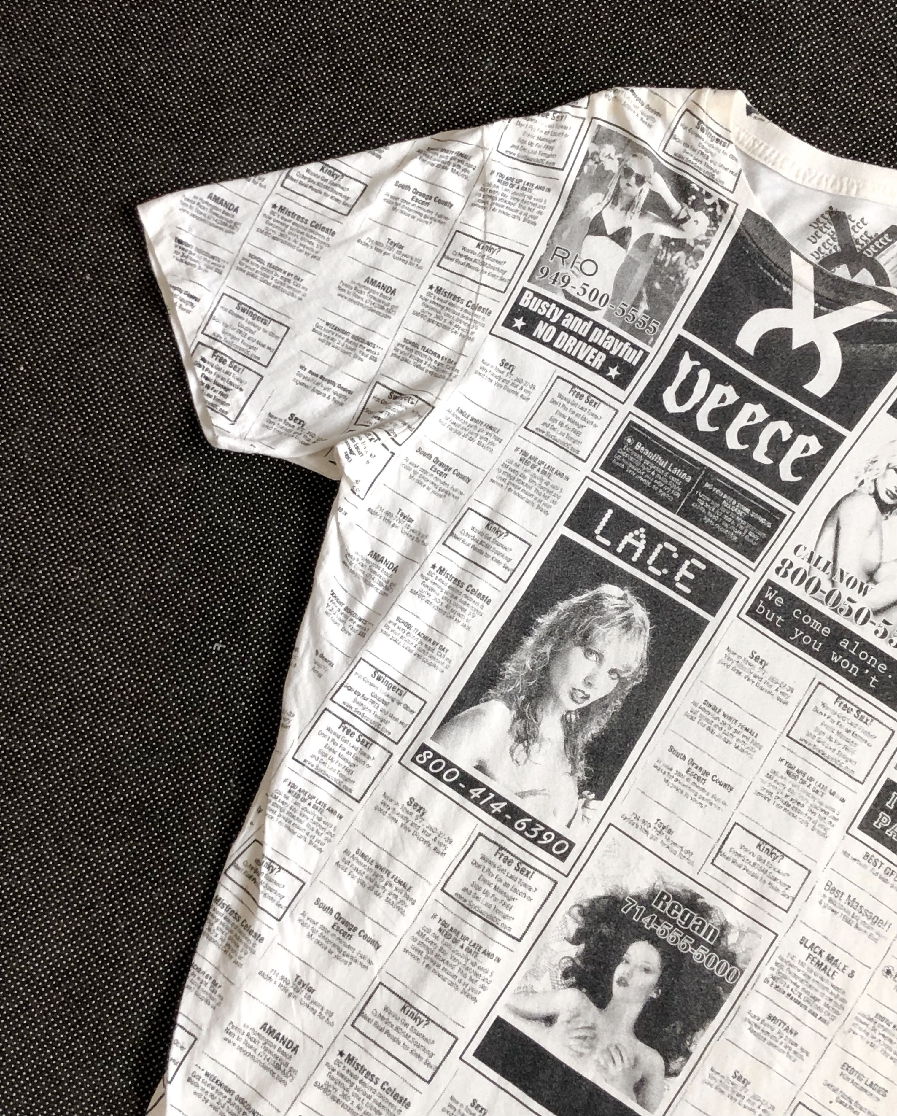 Los Angeles Apparel RARE🔥L.A. VEECE PUSSY CALLGIRL SEX XXX PORNSTAR Size US XL / EU 56 / 4 - 4 Thumbnail