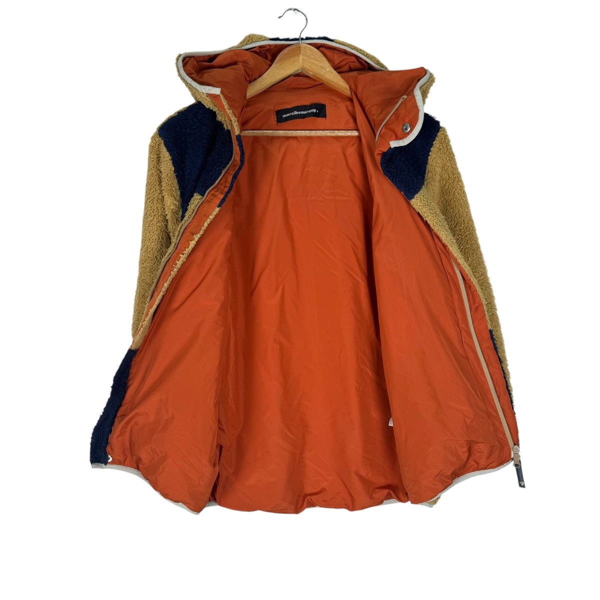 Designer × Issey Miyake × mercibeaucoup 🌟MERCIBEAUCOUP iS HOODIE DEEP PILE JACKET Size S / US 4 / IT 40 - 7 Thumbnail