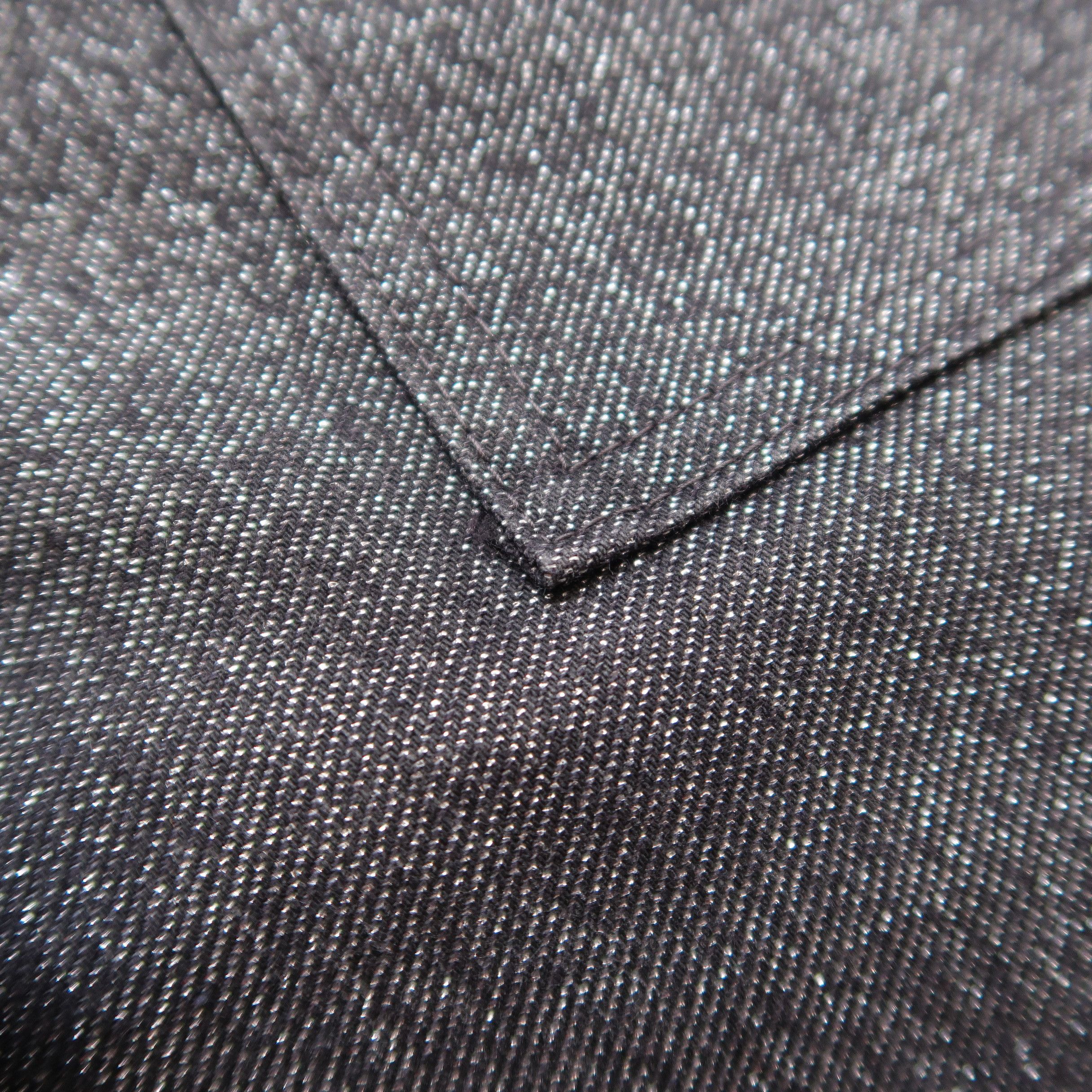 Brunello Cucinelli BRUNELLO CUCINELLI HEATHERED WOOL PANTS FATIGUE OLD MONEY Size US 30 / EU 46 - 15 Thumbnail