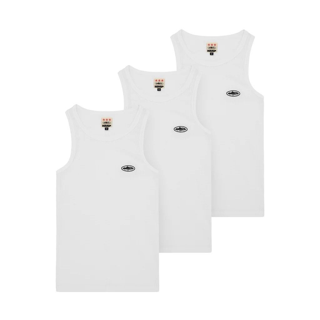 ウェア Corteiz tanktop white black Buy Corteiz 5 Starz Alcatraz Tank Top 'White' - 7892